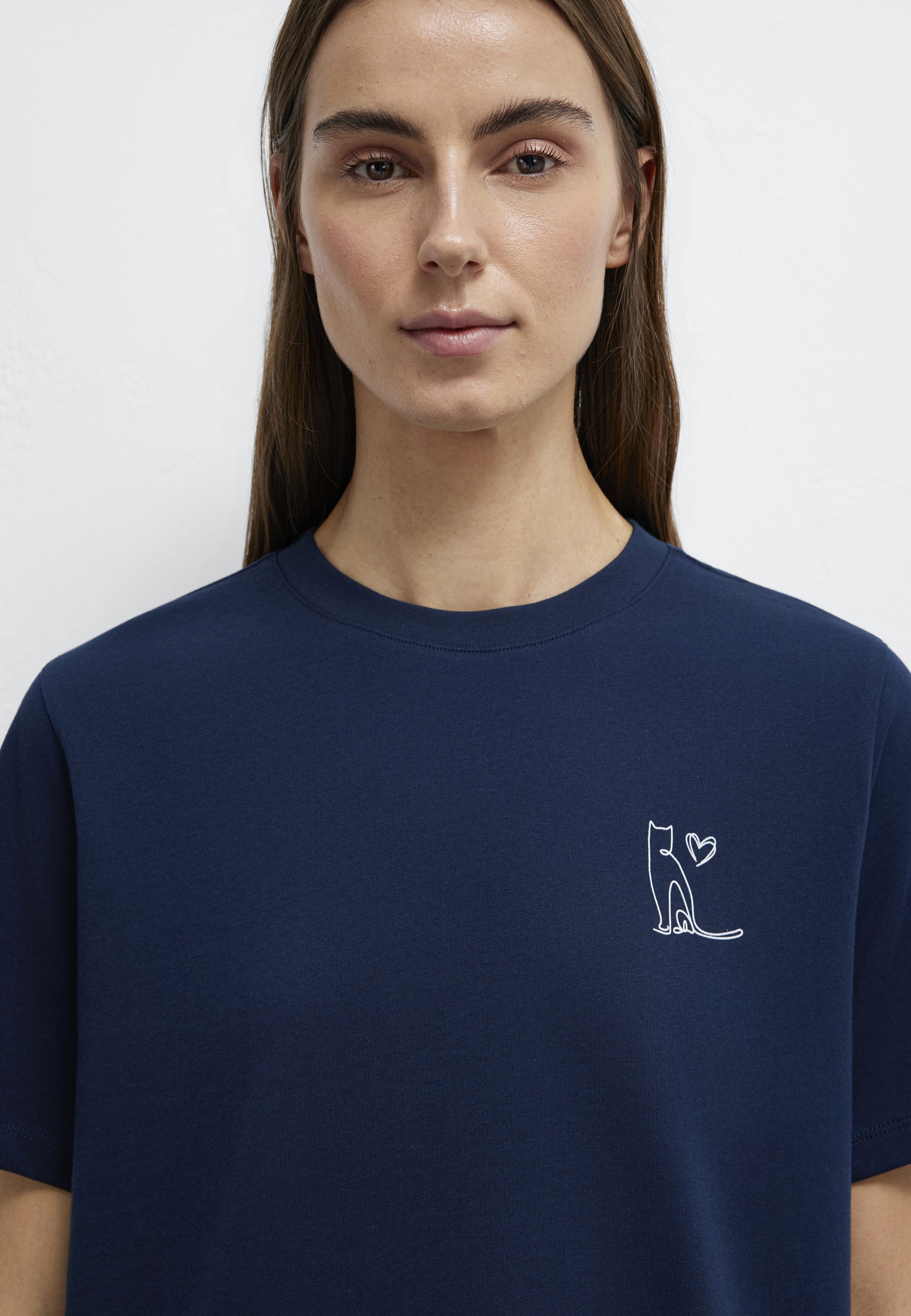 Mavi T-Shirt »GRAPHIC PRINTED FASHION JERSEY« Katzen T-Shirt