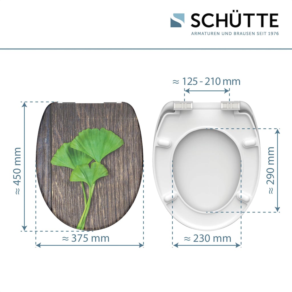 Schütte WC-Sitz »Gingko & Wood«