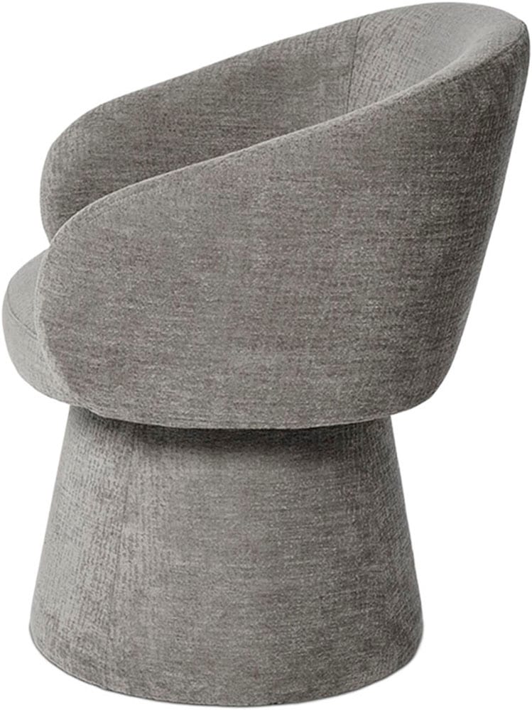 Jahnke Armlehnstuhl »DUKE TWIST« () 360° drehbar, gepolstert, mit Armlehnen, Kegelfuß mit Stoffbezug