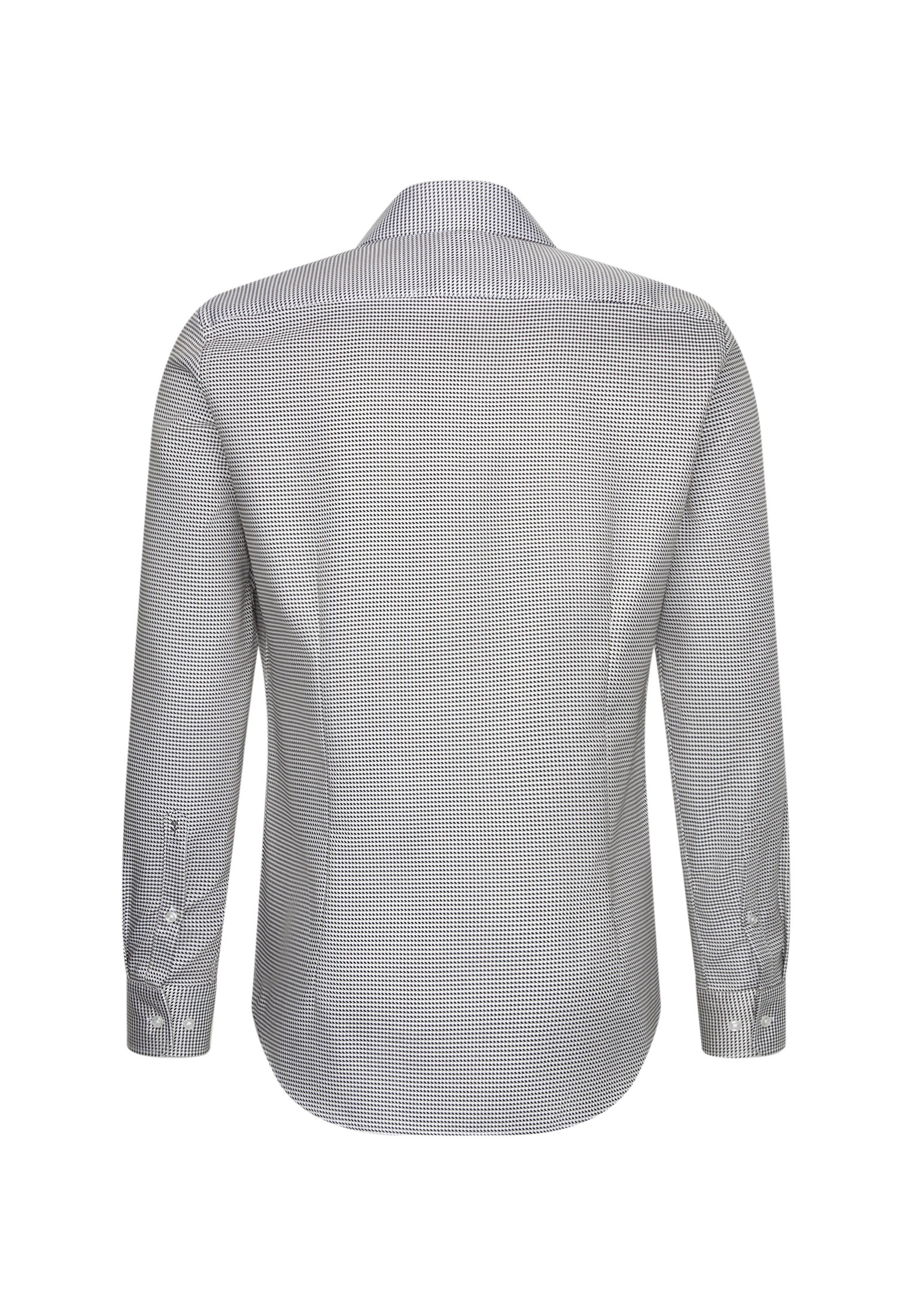 seidensticker Businesshemd "Schwarze Rose" Slim 1/1 Kentkragen Pepita günstig online kaufen