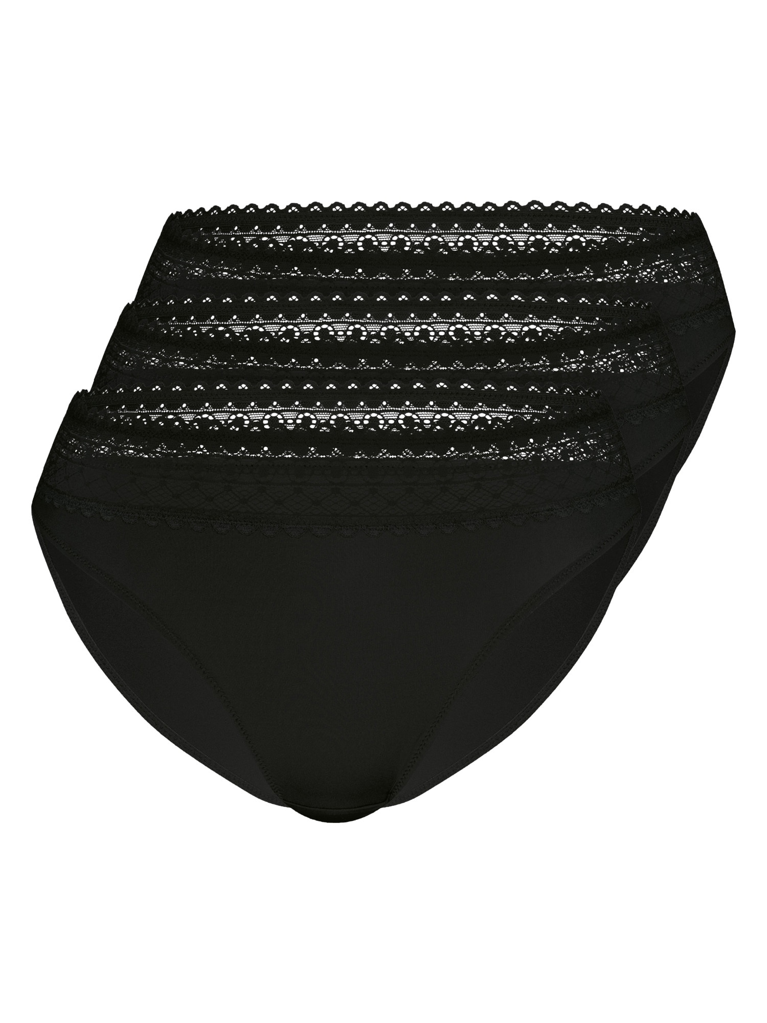 Sassa Slip »3er Pack Slip Tempting Passion« 3 Stück, 3 Stk.