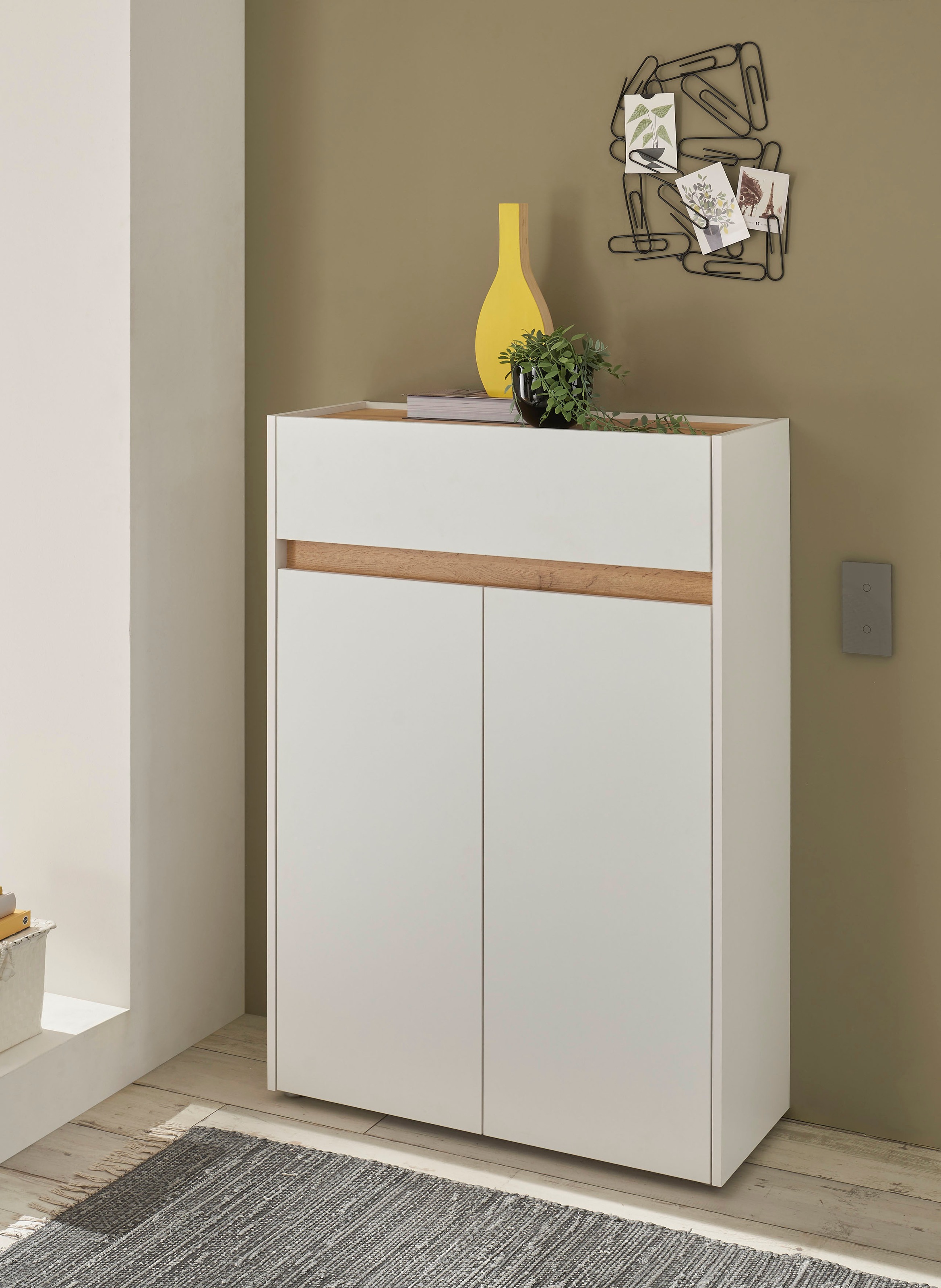 Home affaire Schuhschrank "City/Giron, modernes Schuhregal, Schrank für 16 günstig online kaufen