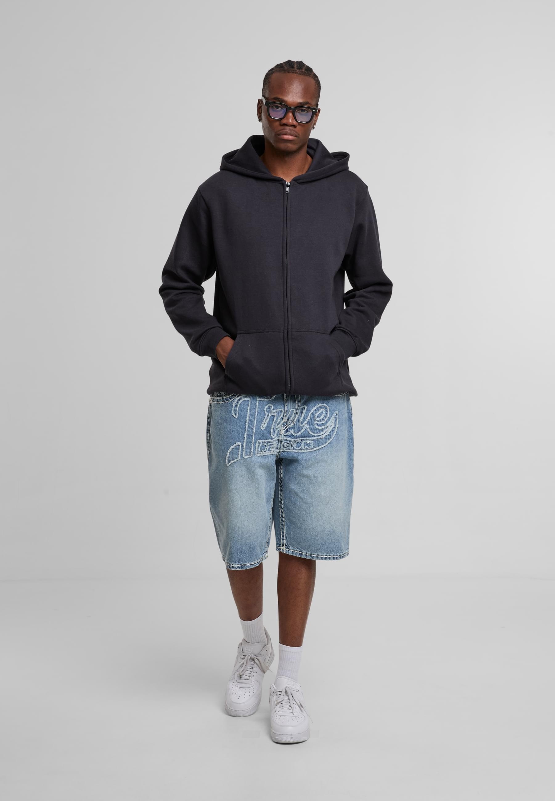 URBAN CLASSICS Sweatjacke »Urban Classics Basic Essential Zip Hoody«