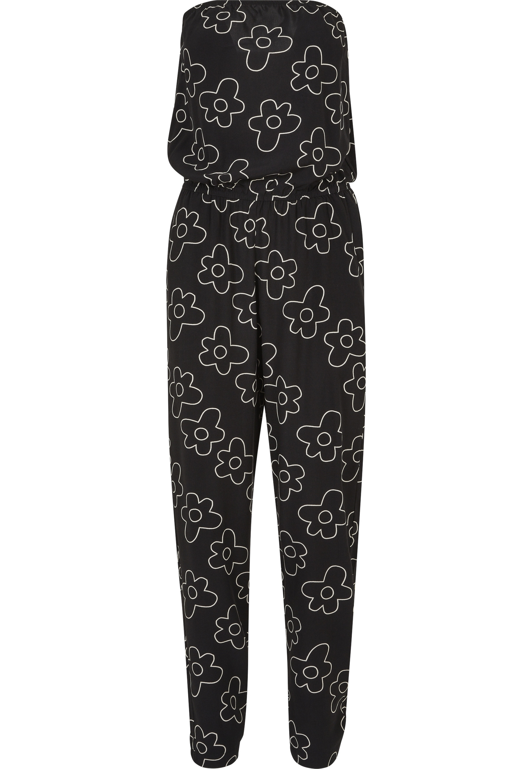 URBAN CLASSICS Jumpsuit "Urban Classics Damen Ladies Viscose Bandeau Jumpsu günstig online kaufen