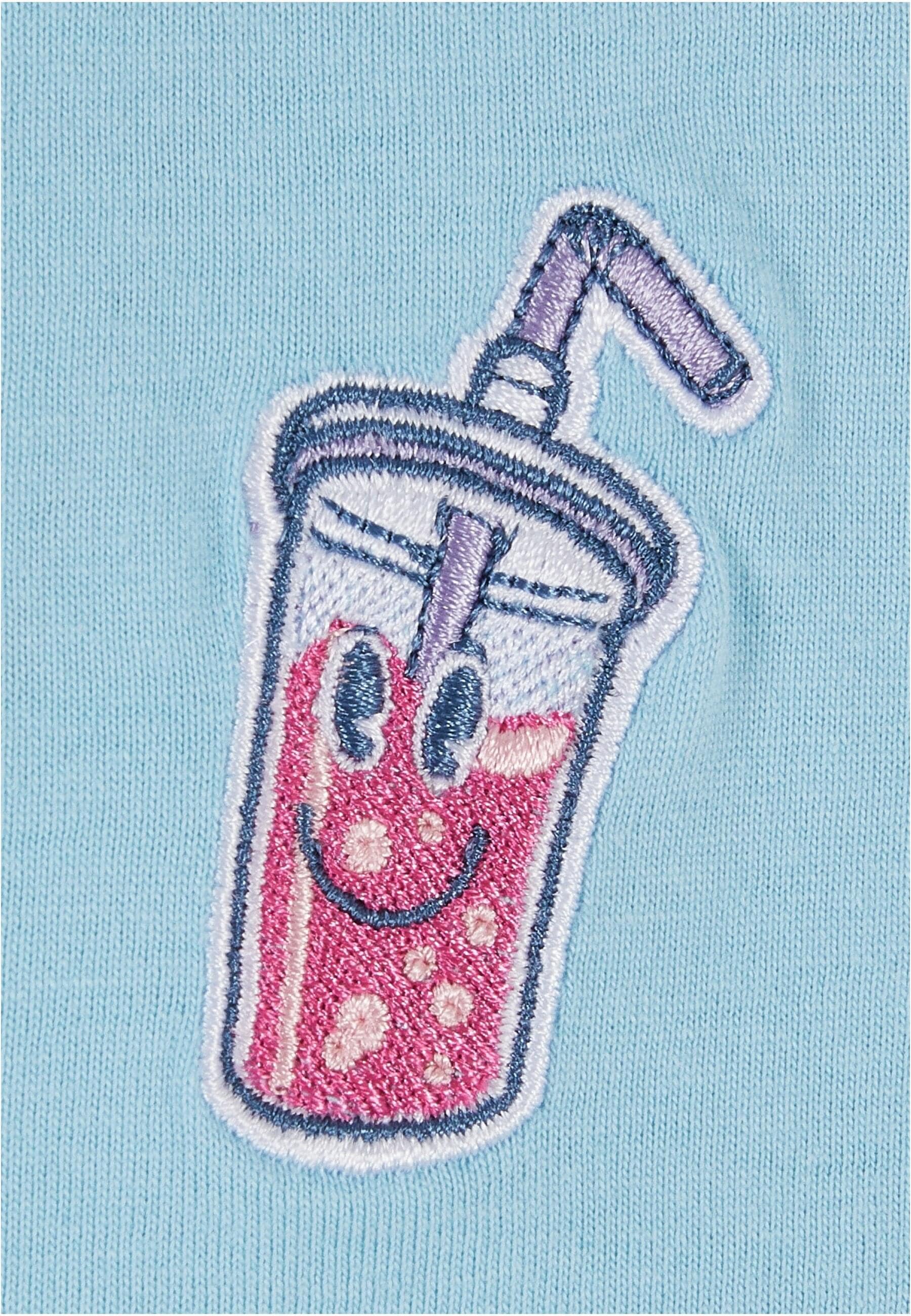 MisterTee T-Shirt »MisterTee Herren Good Vibes Drink Tee EMB«, (1 tlg.)