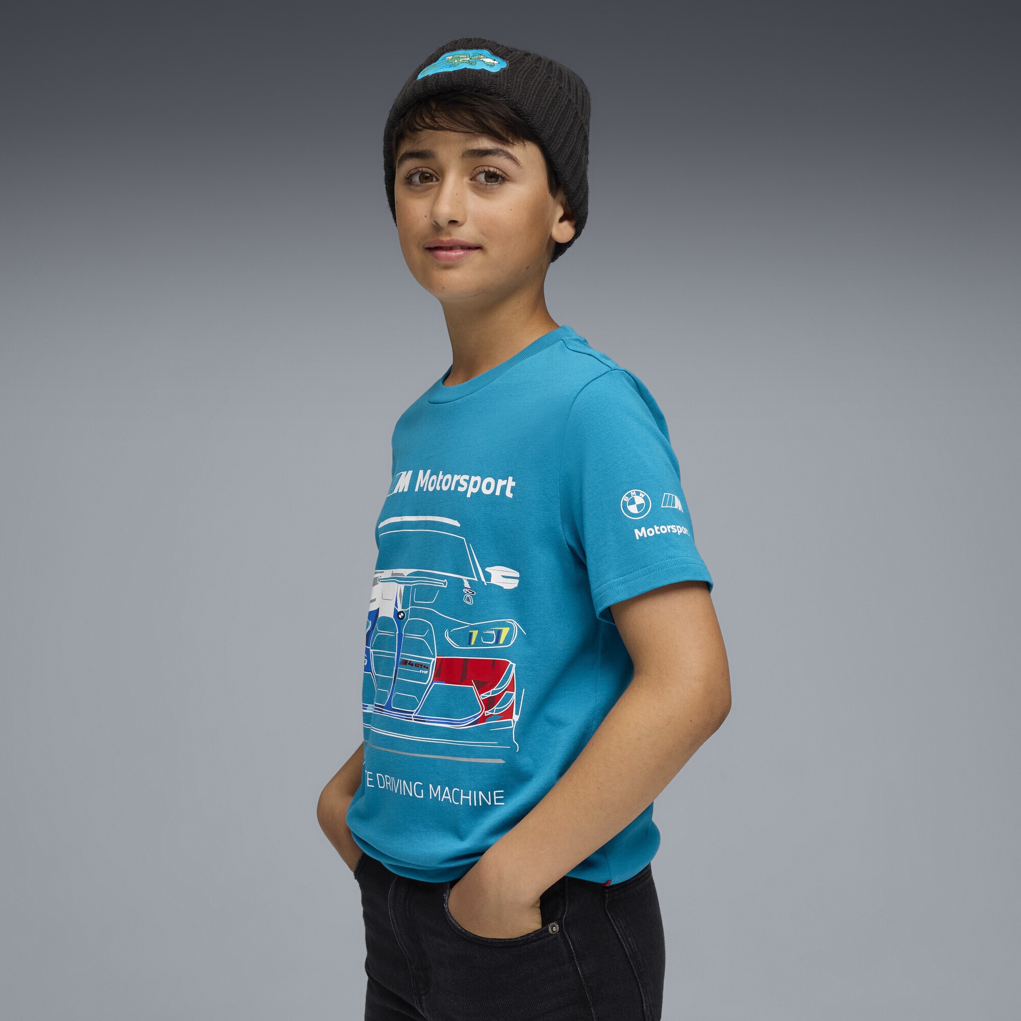 PUMA T-Shirt »BMW M Motorsport T-Shirt mit Autografik Jugendliche«