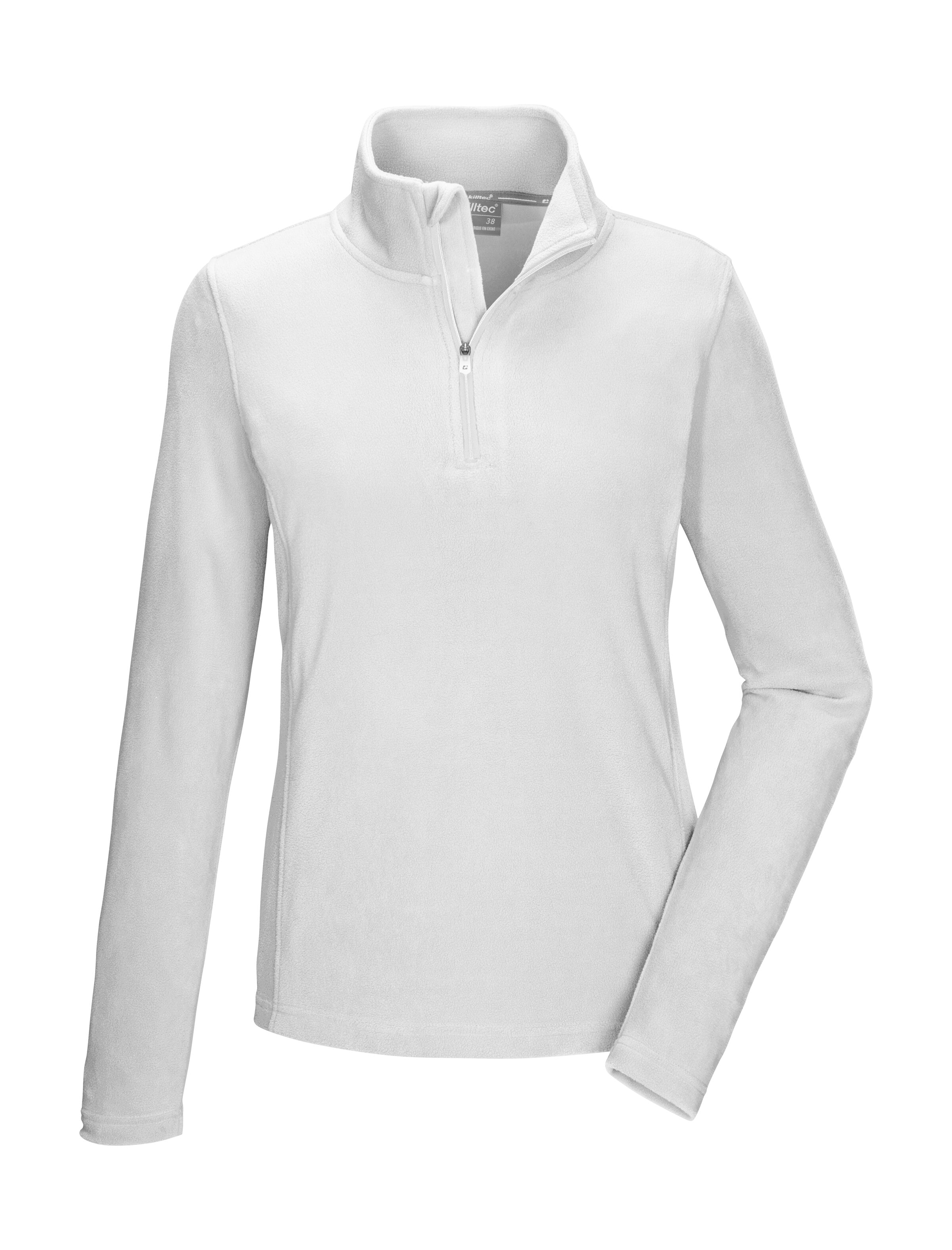 Killtec "KSW 99 WMN FLC SHRT" Fleeceshirt mit Stehkragen, Reißverschluss, Kinnschutz