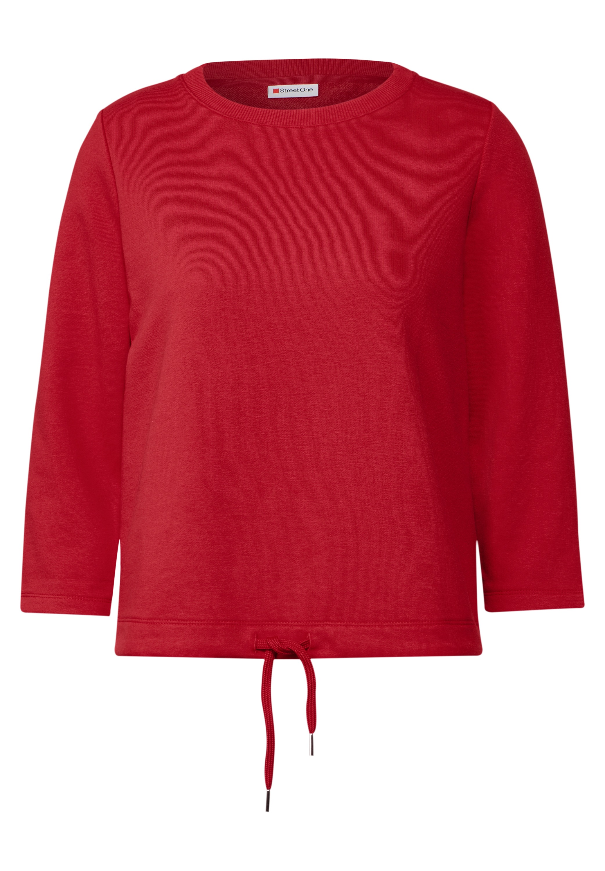 STREET ONE Sweatshirt, mit elastischem Materialmix