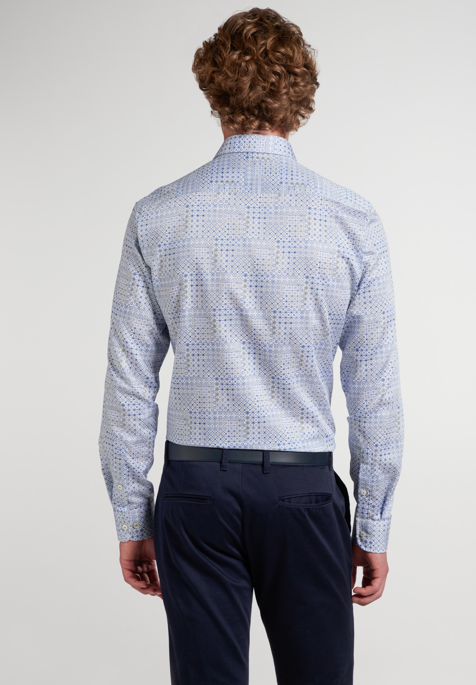 Eterna Langarmhemd »SLIM FIT«, EASY IRON (bügelleicht)