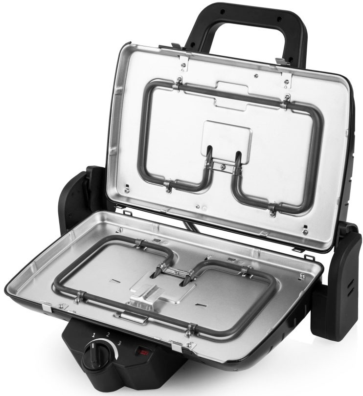 eta Kontaktgrill »Livero, ETA415590000«, 1600 W, mit 1600 Watt und Metallverarbeitung
