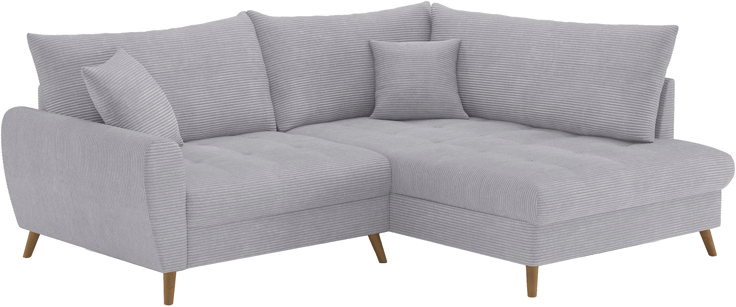 Mr. Couch Ecksofa "Blackburn II L-Form", Wahlweise mit Kaltschaumpolsterung günstig online kaufen