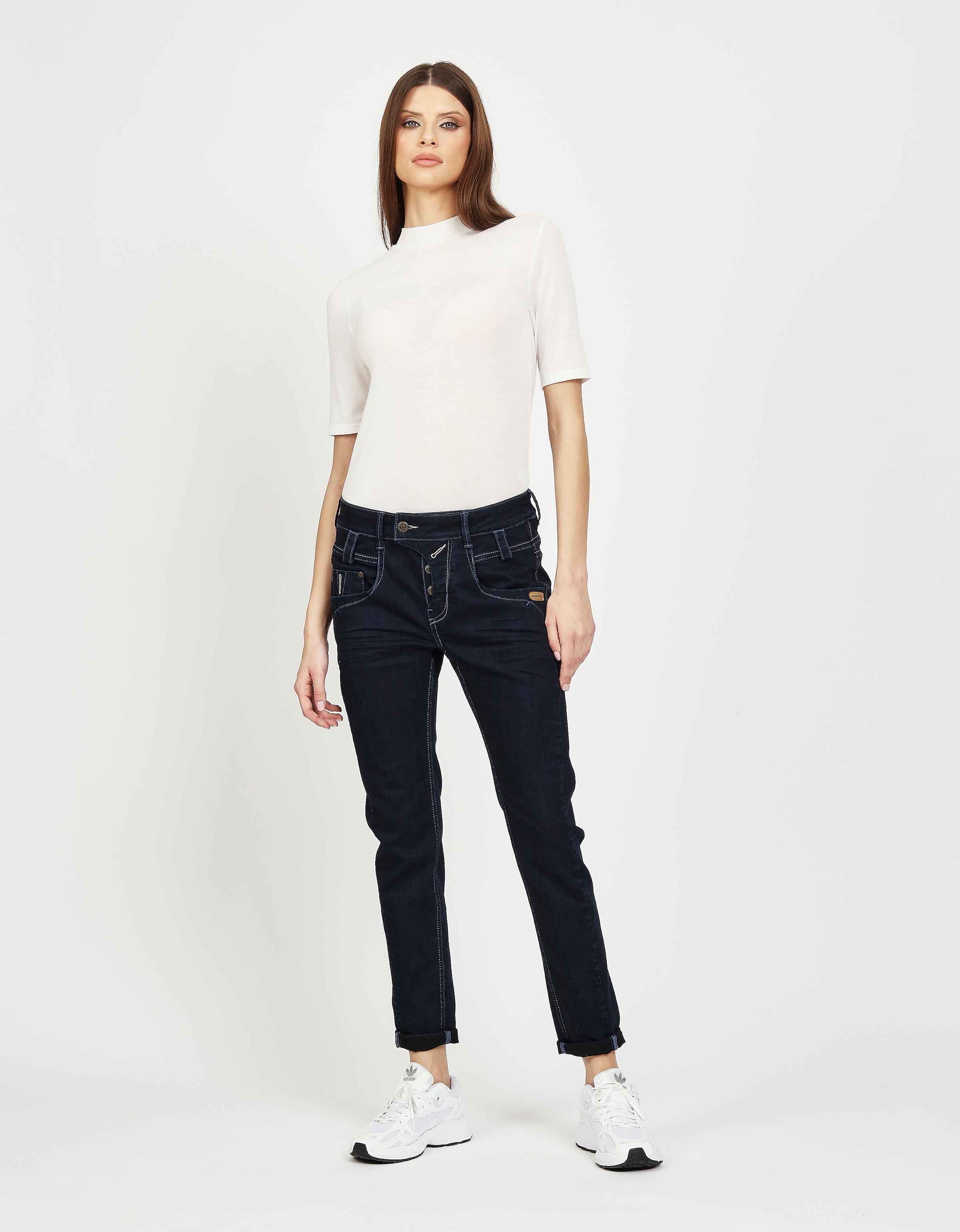 GANG Slim-fit-Jeans »94MARGE«, mit besonderem 4-Knopf-Verschluss