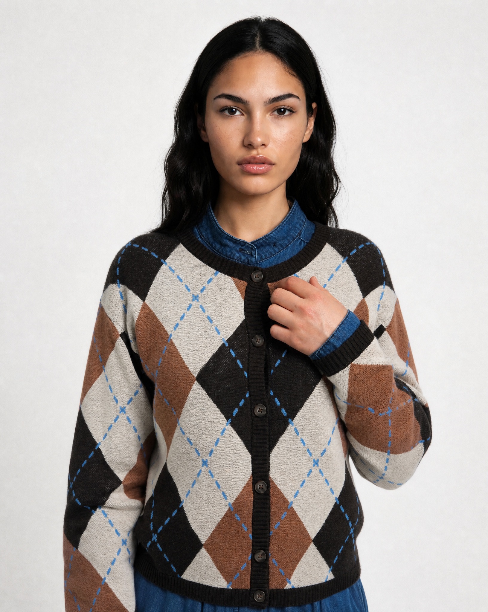 Smith & Soul Cardigan aus Feinstrick