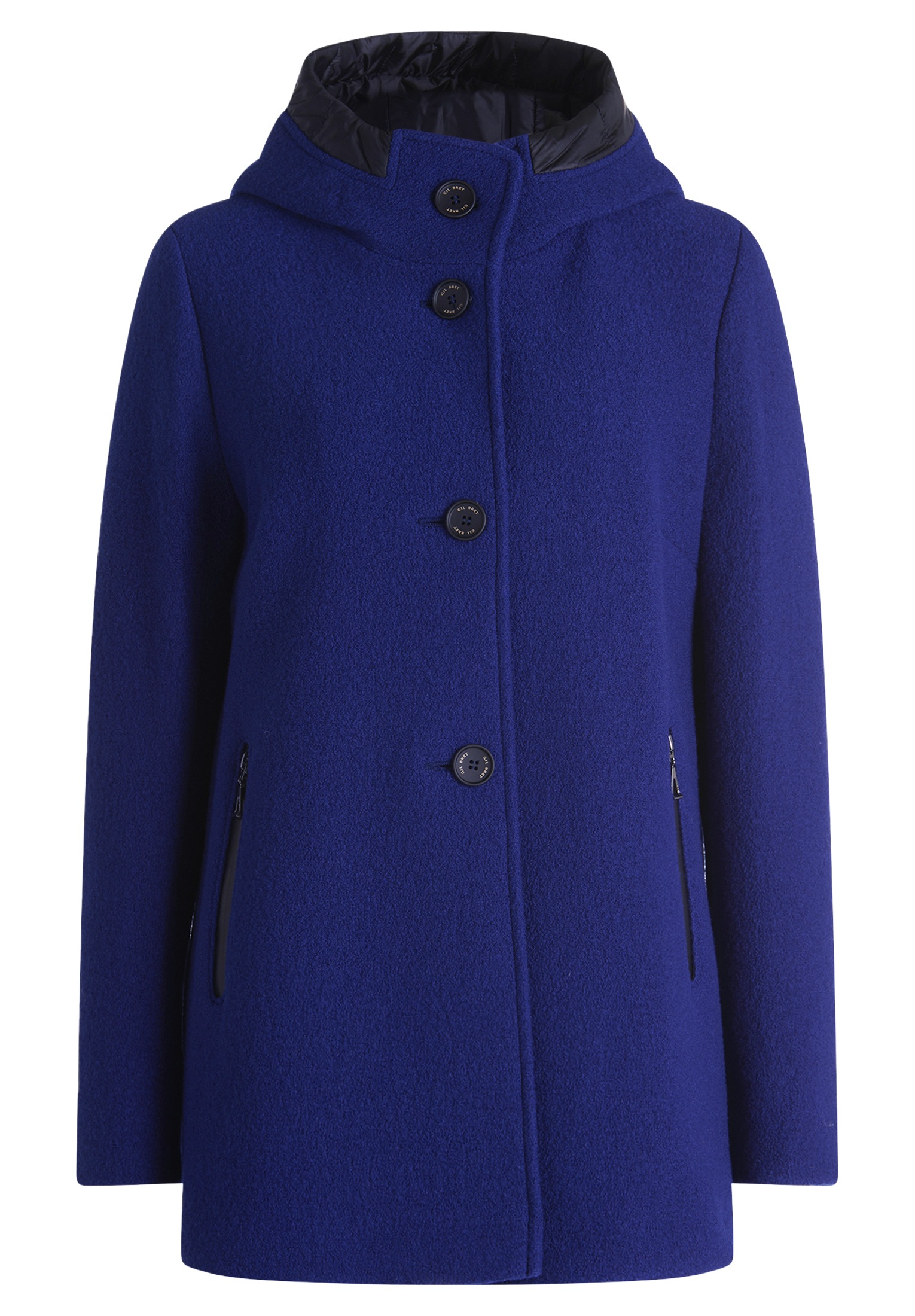 Gil Bret Wolljacke "Damen Wolljacke mit Kapuze" mit Kapuze günstig online kaufen