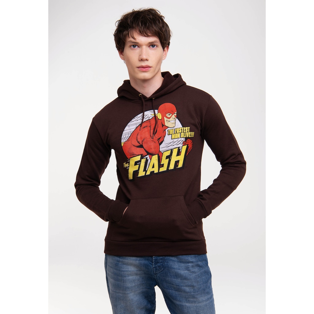 LOGOSHIRT Kapuzensweatshirt »DC Comics Flash Fastest Man Alive« mit lizenziertem Print LOGOSHIRT Kapuzensweatshirt »DC Comics Flash Fastest Man Alive« mit lizenziertem Print