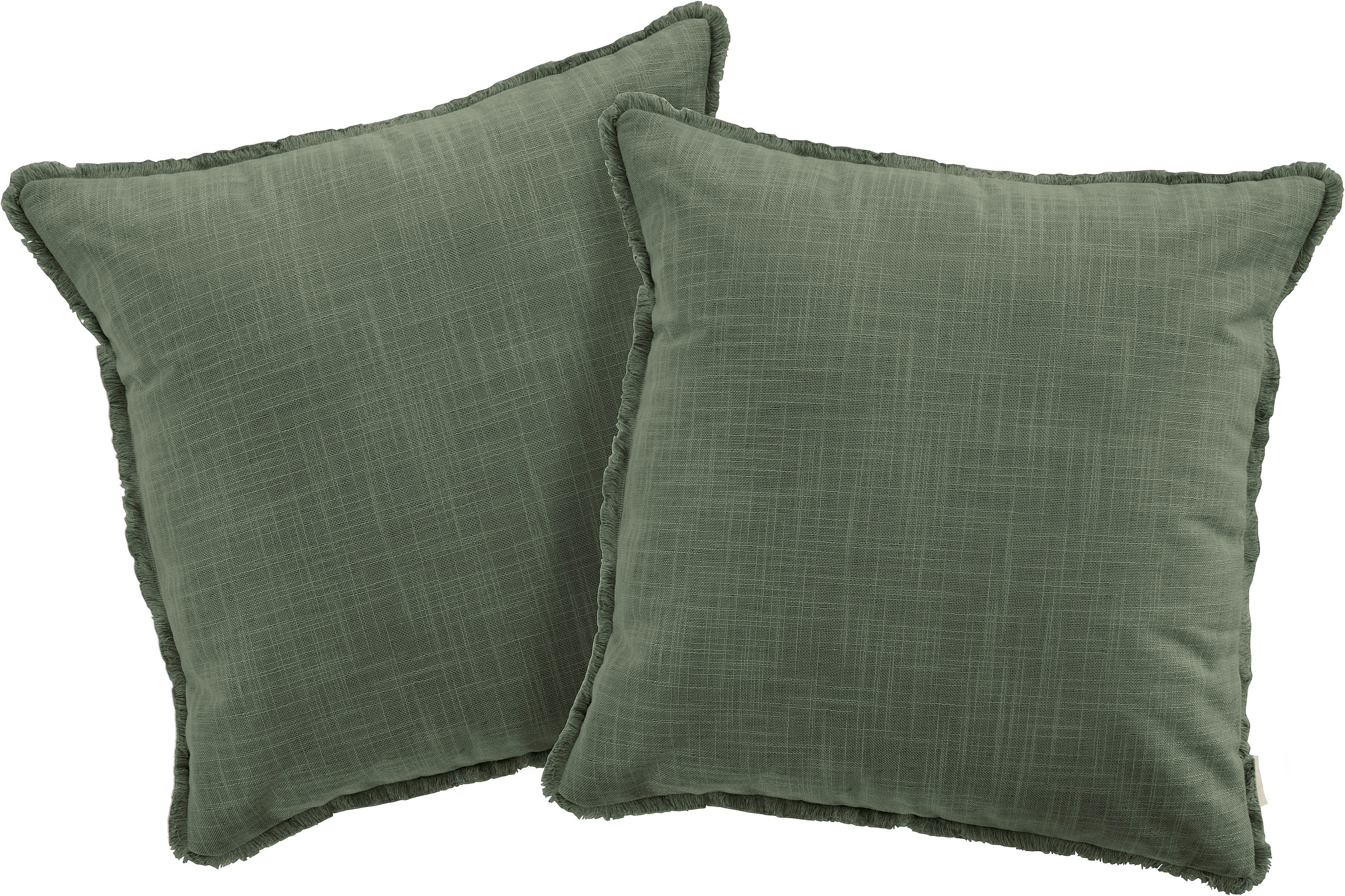 LeGer Home by Lena Gercke Dekokissen "Marusha" Leinenoptik, 50x50 Dekokisse günstig online kaufen