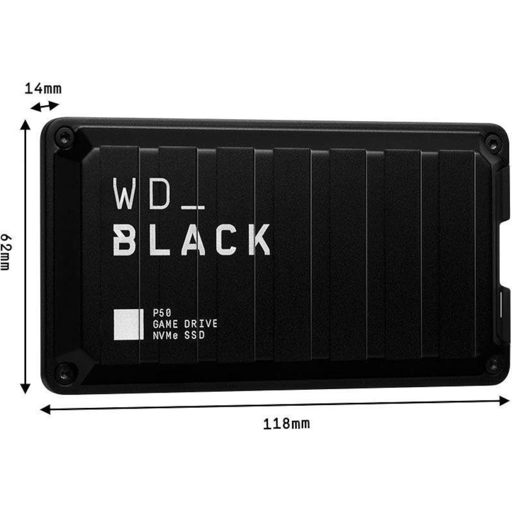 WD_Black externe Gaming-SSD »P50 Game Drive«, Anschluss USB 3.2