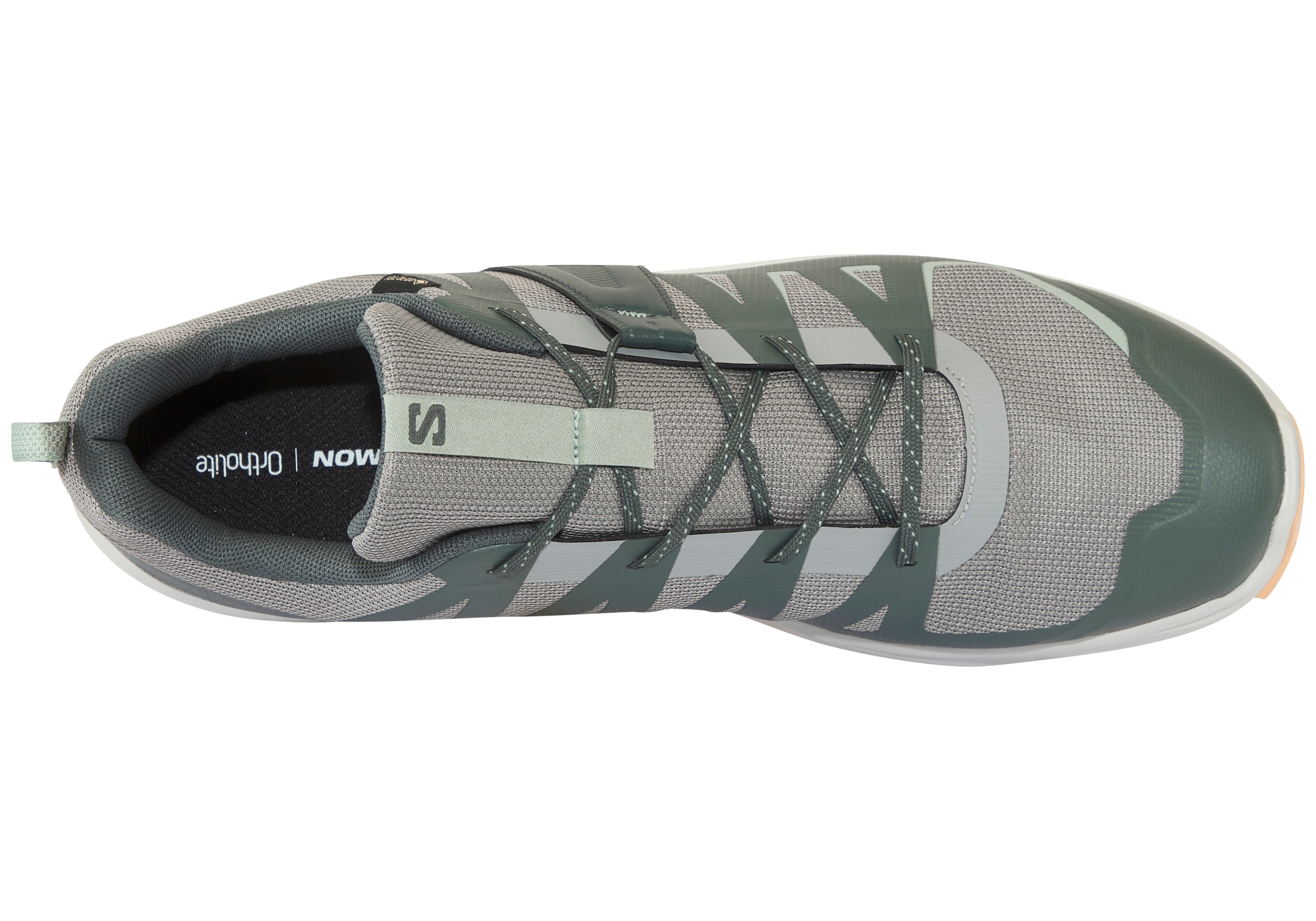 Wanderschuh SALOMON "EXTEND 2 GORE-TEX", Herren, Gr. 48, monument, urban chic, sea foam, Synthetik, Textil, Schuhe Wanderschuh, wasserdicht 3