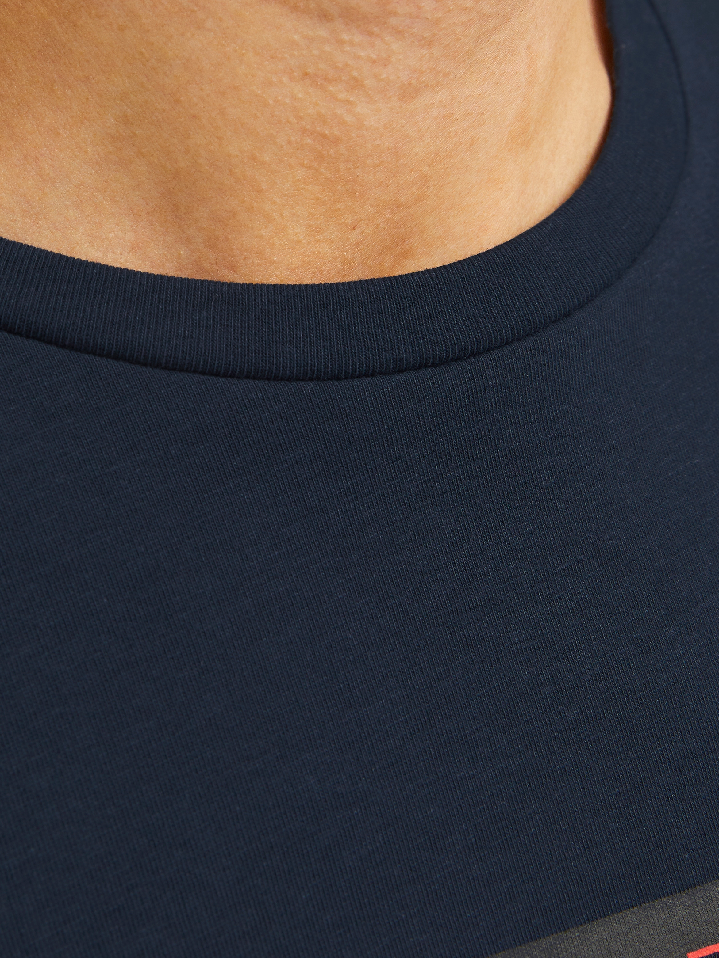Jack & Jones Print-Shirt »JJHUDSON TEE SS CREW NECK«