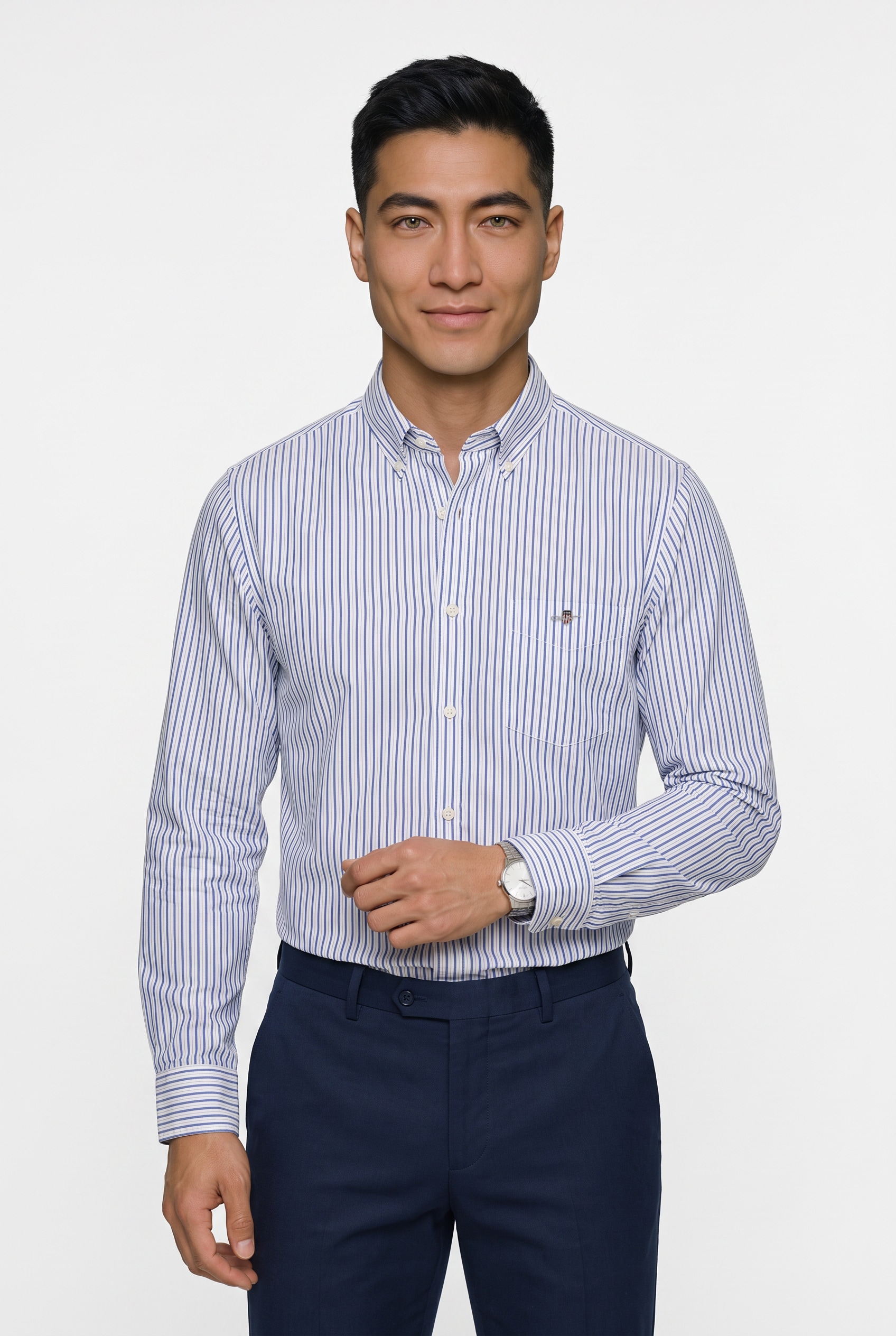 Gant »REGULAR POPLIN STRIPE SHIRT« Regular fit mit Streifenmuster