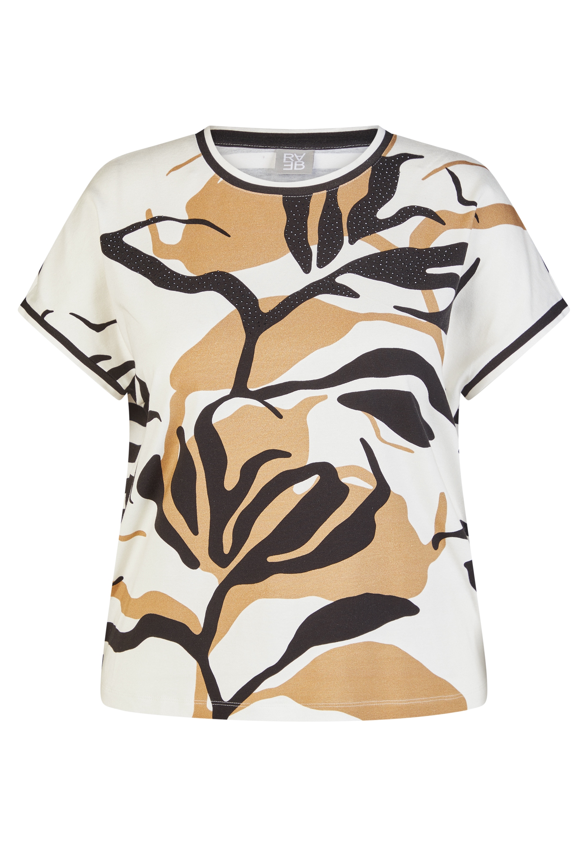 Rabe T-Shirt mit All-Over Print