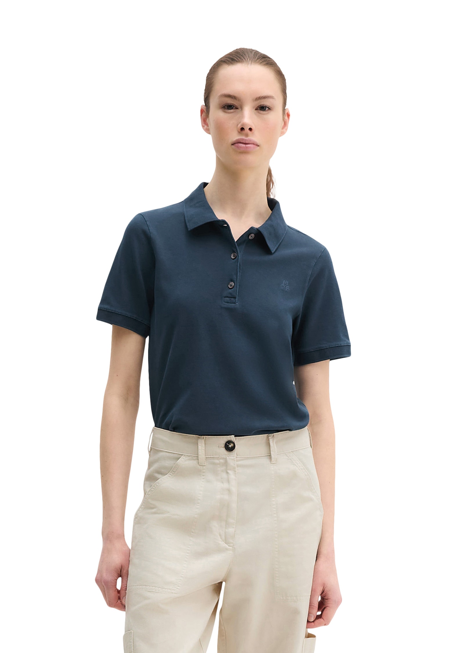 Marc OPolo Poloshirt "aus Piqué-Jersey" günstig online kaufen