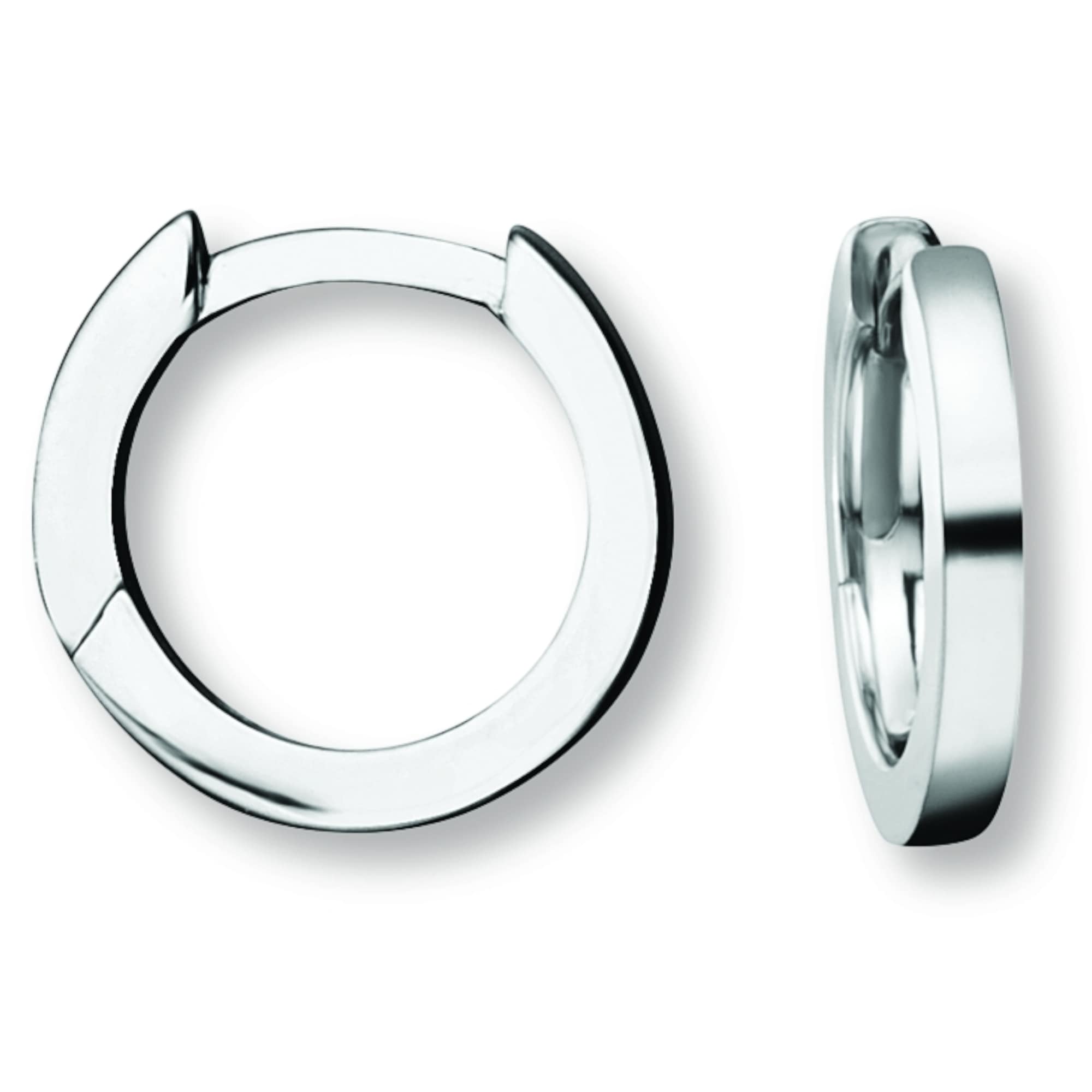 ONE ELEMENT ONE ELEMENT Hoop Earrings Silver 11.5mm