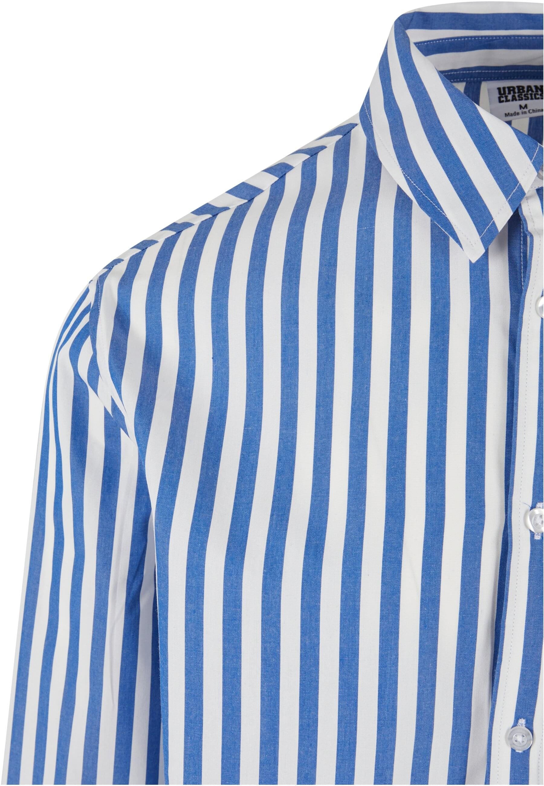 URBAN CLASSICS Langarmhemd »Urban Classics Herren Striped Summer Shirt«, (1 tlg.)