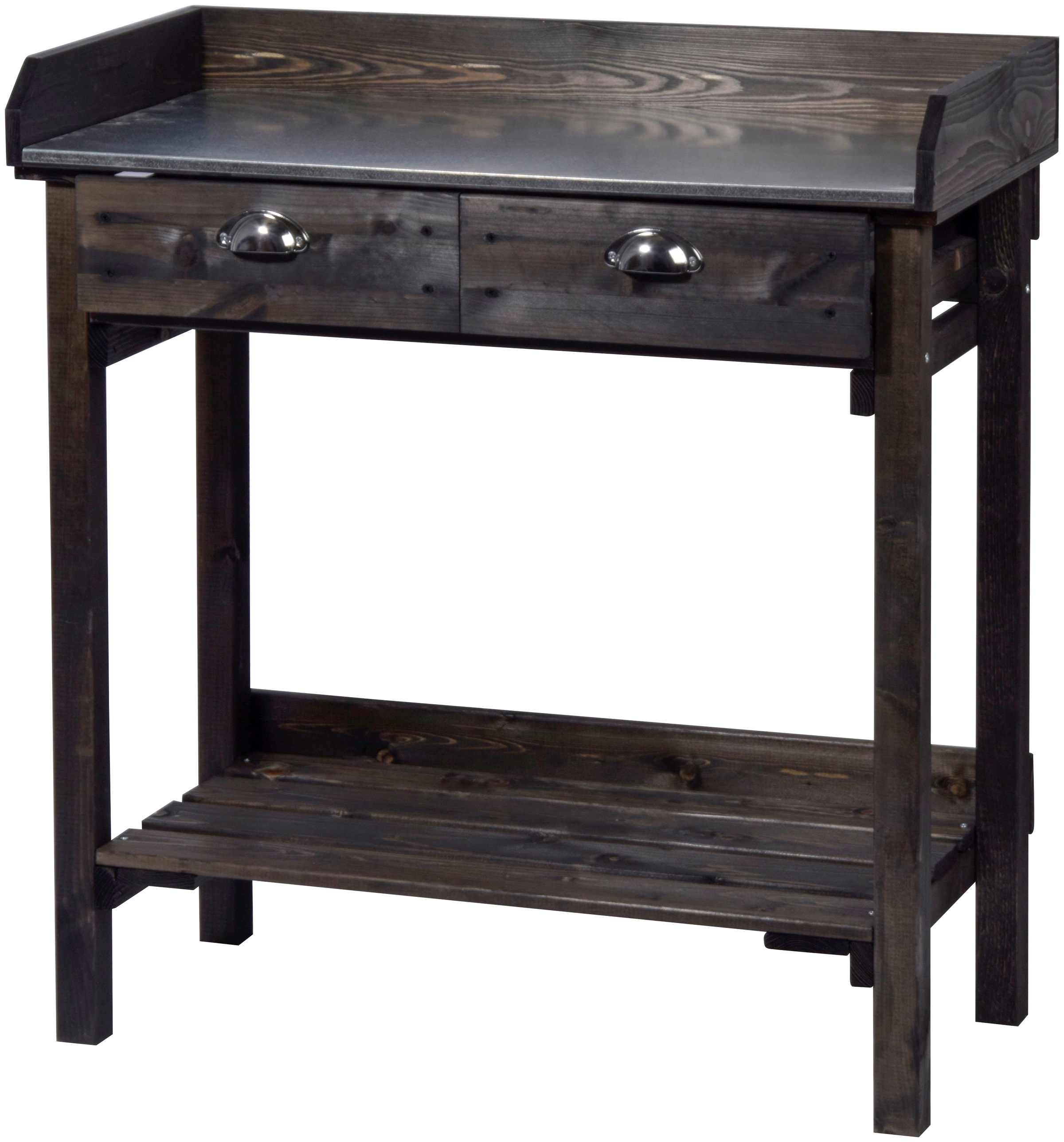 dobar Pflanztisch BxTxH: 79x39x90 cm, mit 2 Schubladen günstig online kaufen