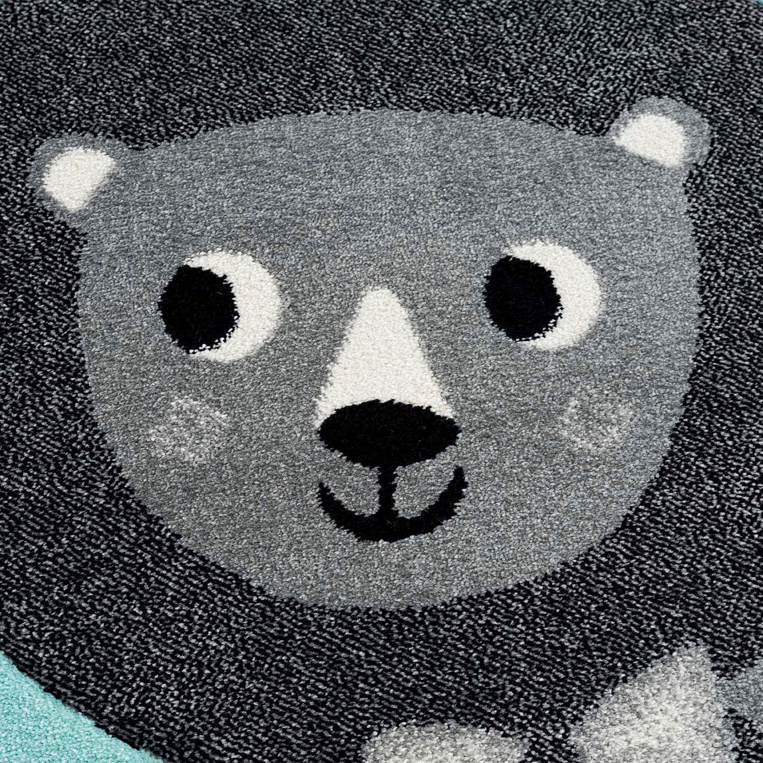 Carpet City Kinderteppich »Bueno Kids 9378«, rechteckig, 11 mm Höhe, Spielteppich, Löwe, Boot, 3D-Effekt, Weicher Flor, Pflegeleicht