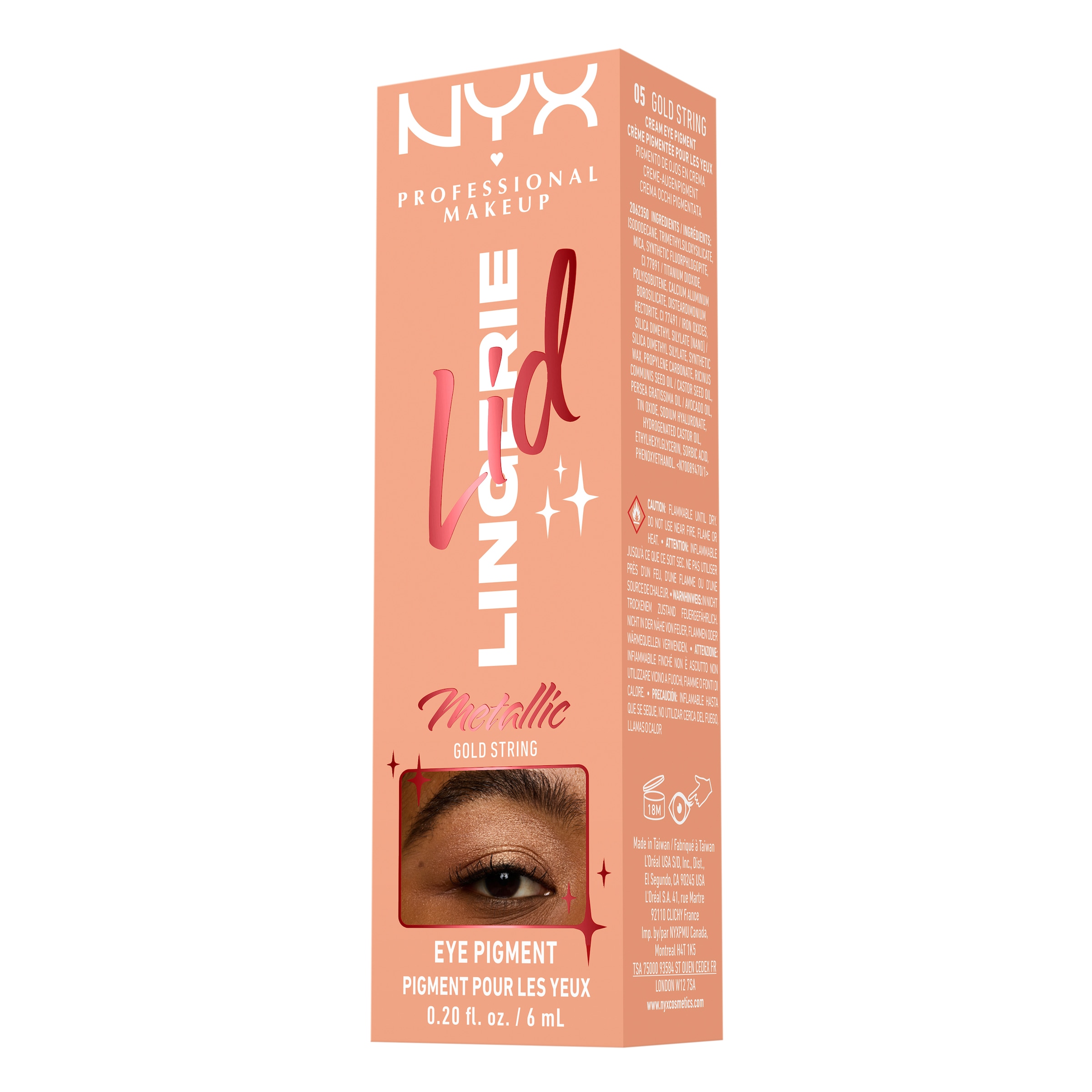 NYX PROFESSIONAL MAKEUP Lidschatten »LID LINGERIE«