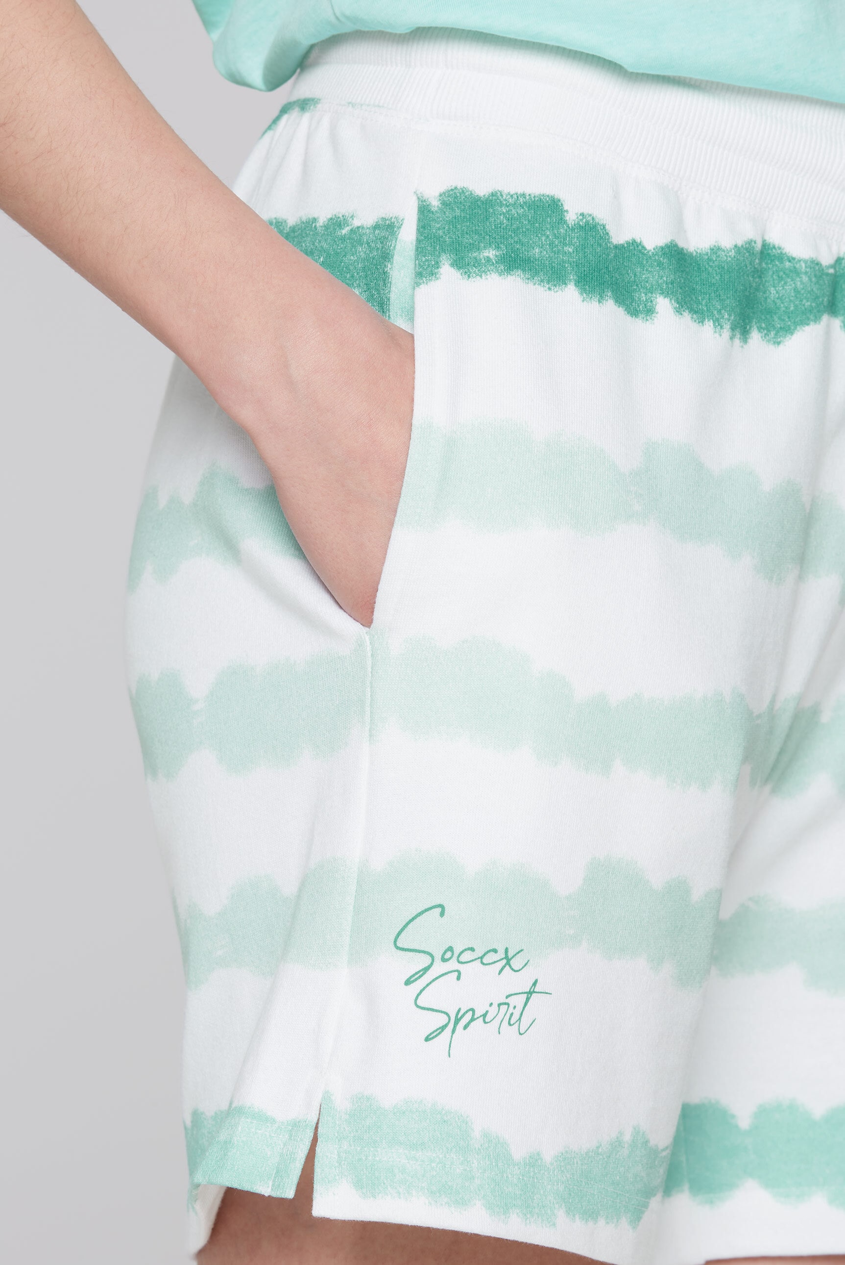 SOCCX Sweatshorts, mit Elastikbund und Kordel