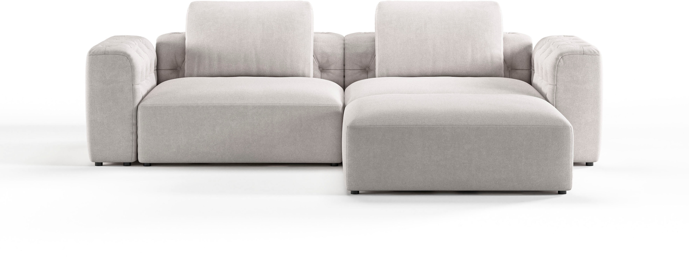 Home affaire Ecksofa "Cushid L-Form" Modulset, bestehend aus 3 Teilen günstig online kaufen