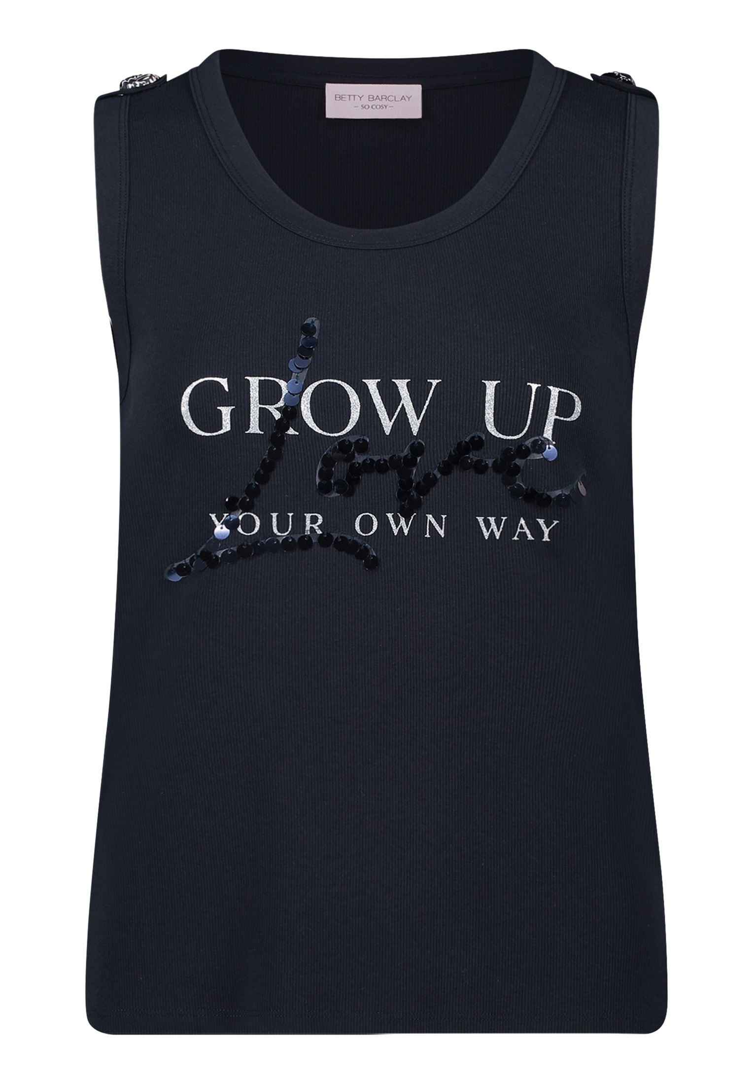 Betty Barclay T-Shirt »Damen mit Rippenstruktur« 1 tlg.