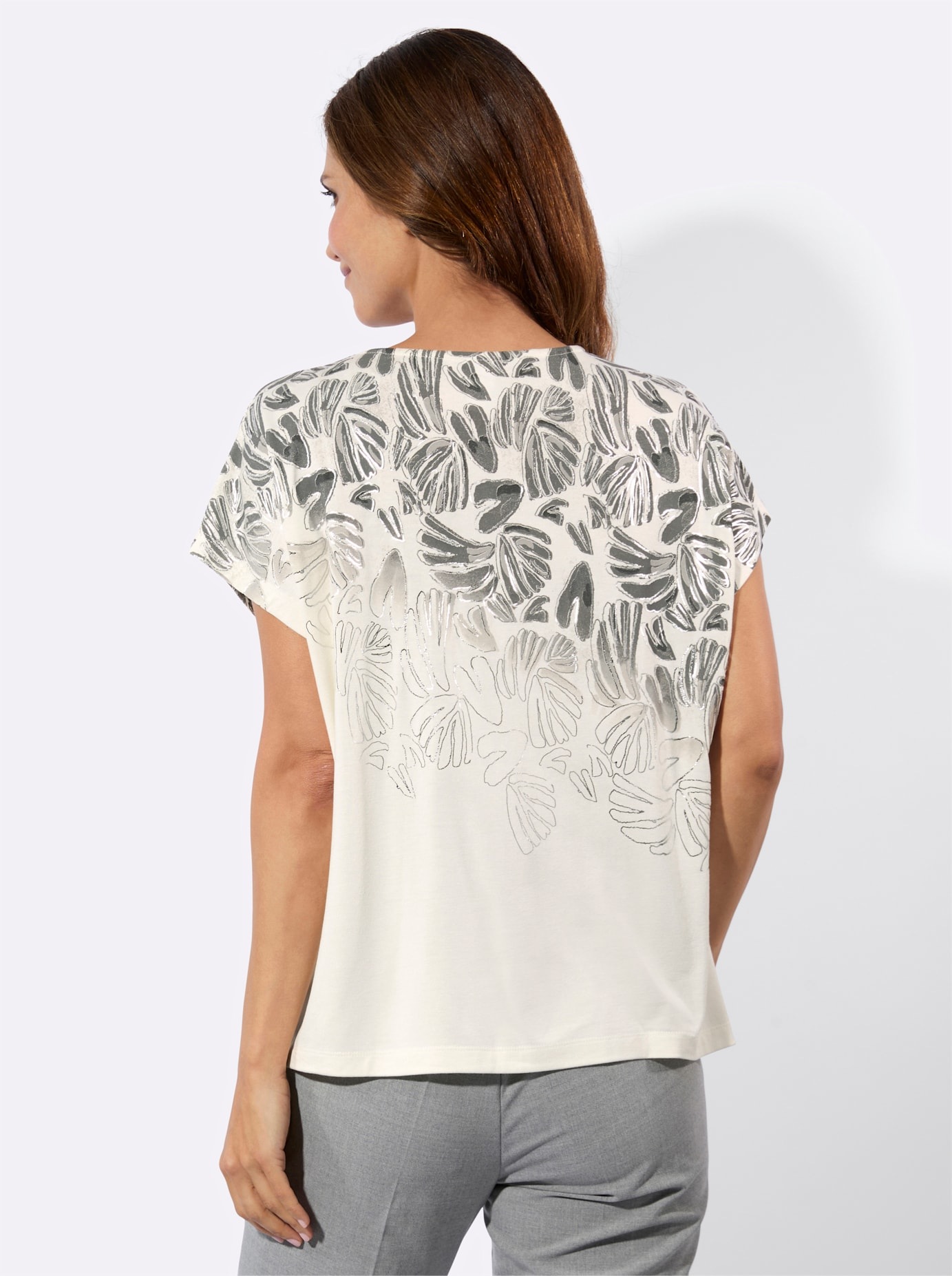 Thumbnail - Lady Rundhalsshirt "Druck-Shirt" 1 tlg.