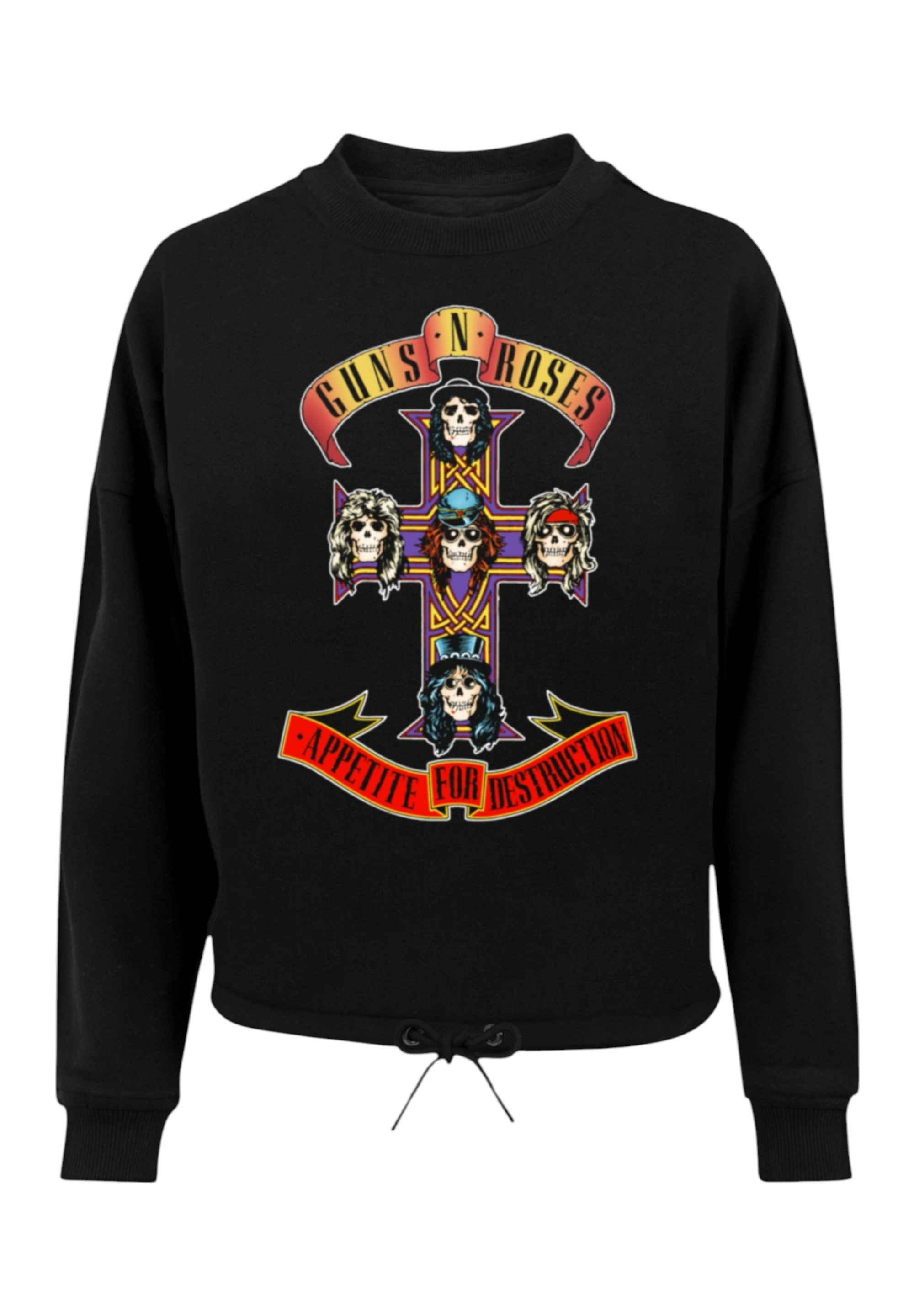 F4NT4STIC Sweatshirt »Guns 'n' Roses Appetite For Destruction«, Premium Qualität