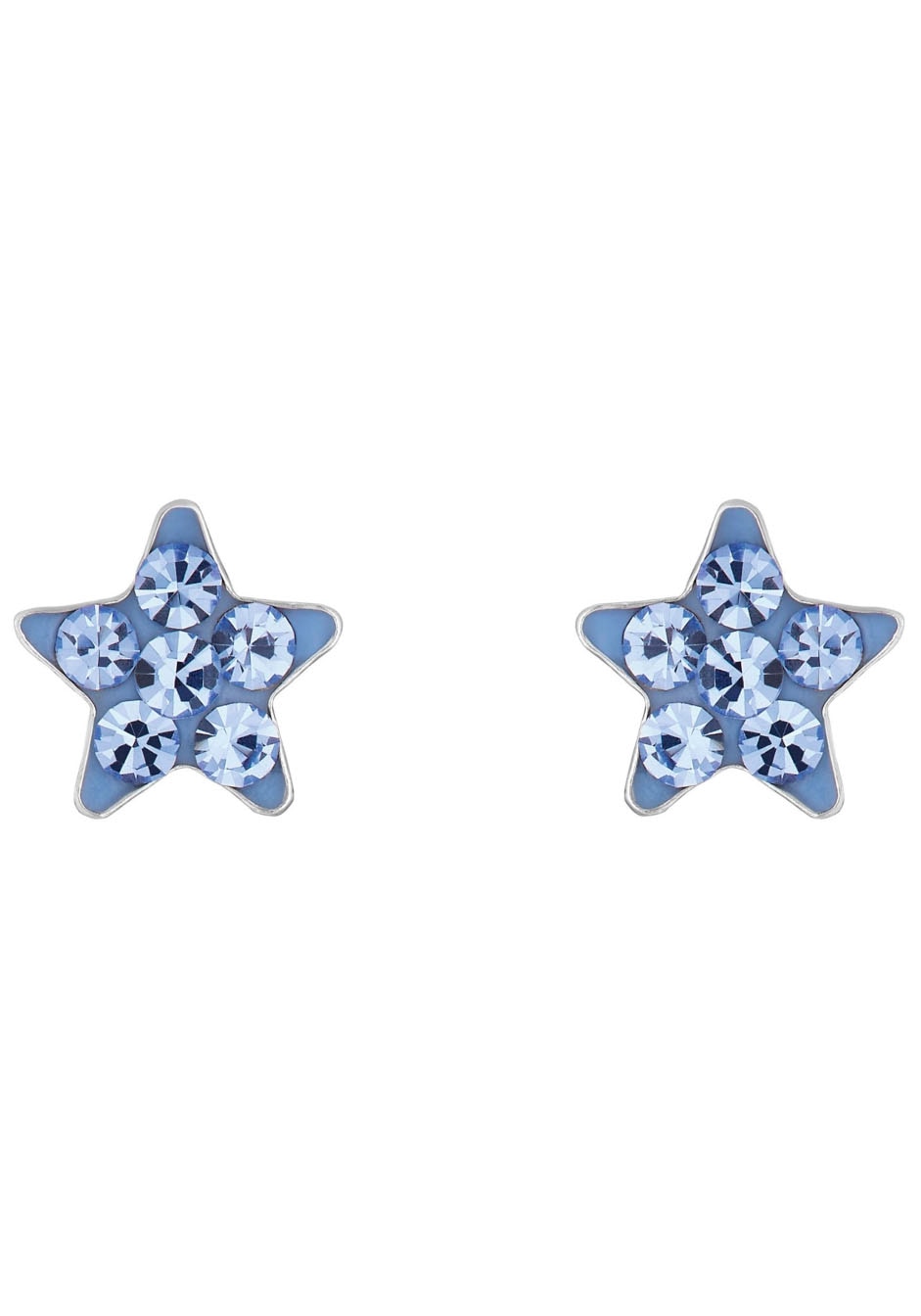 Paar Ohrstecker »Sternchen, 2036522, 2036523, 2036524«, mit Kristallglas
