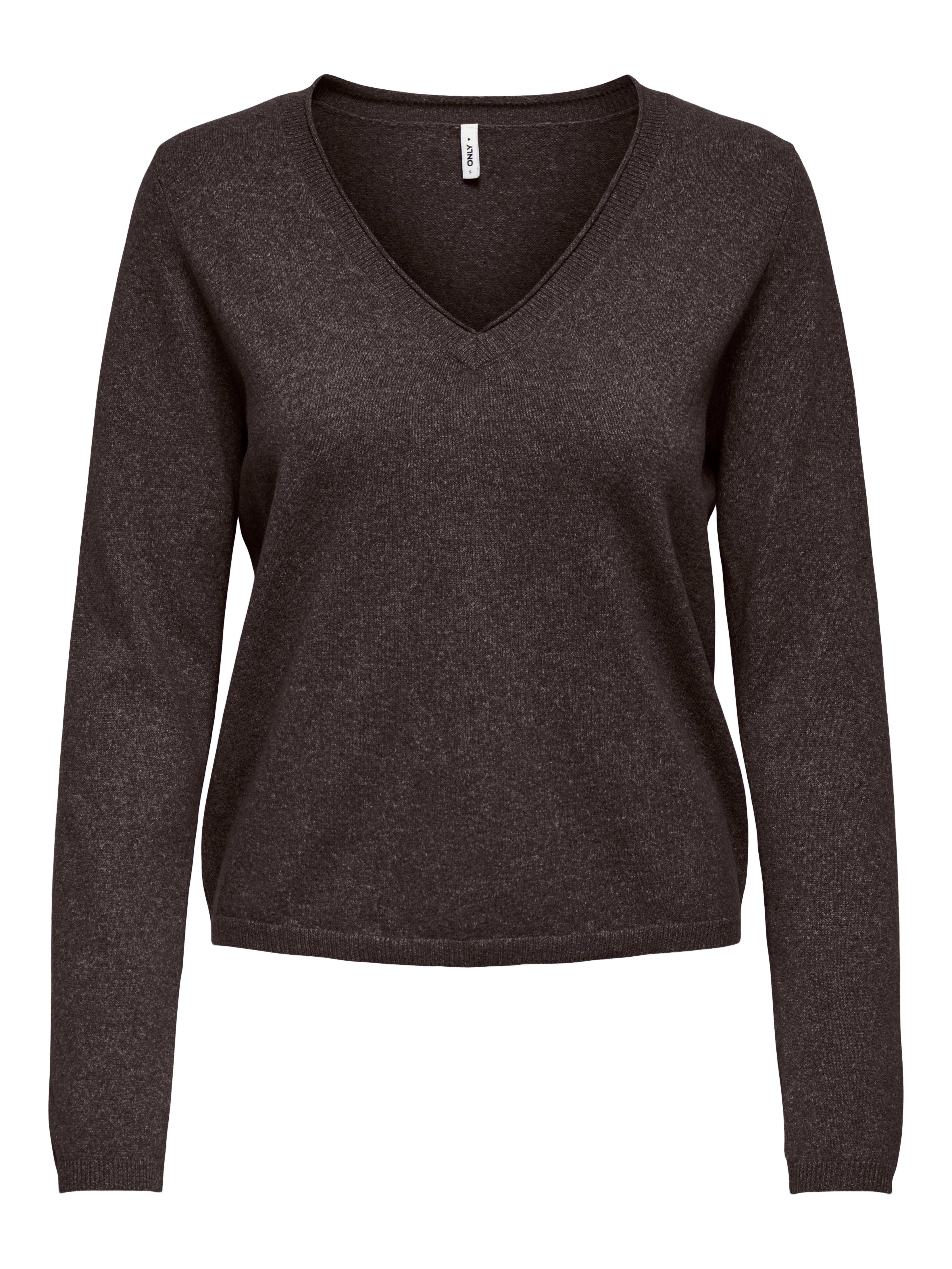 ONLY "ONLLOYAL LIFE LS V-NECK PULLO KNT NOOS" Materialmix
