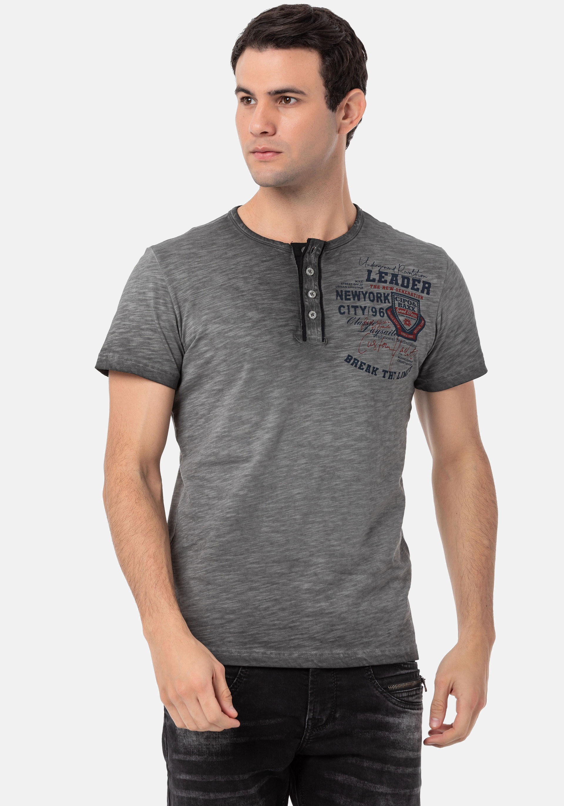 Cipo & Baxx Print-Shirt
