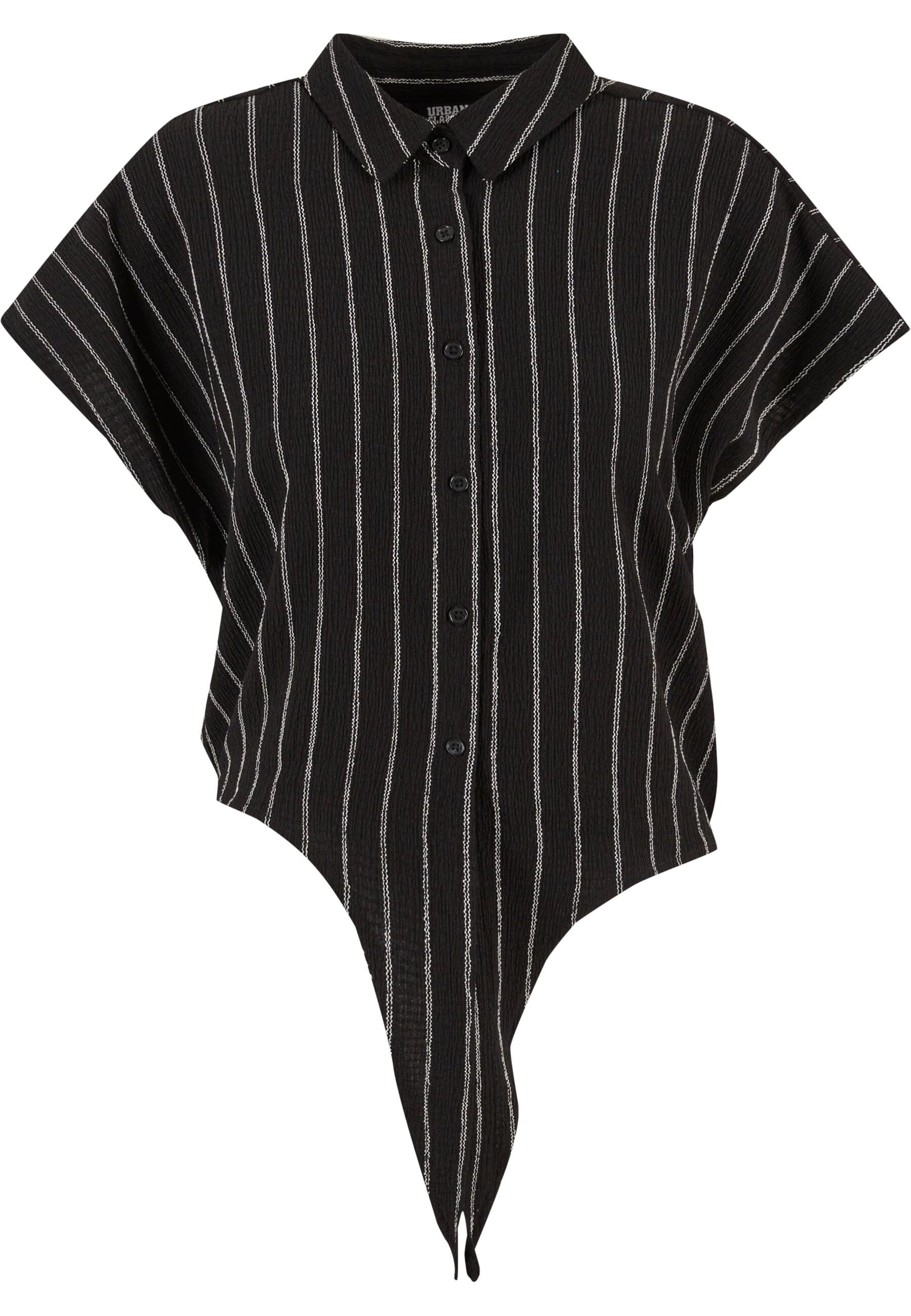 URBAN CLASSICS Klassische Bluse "Urban Classics Ladies Structured Striped T günstig online kaufen