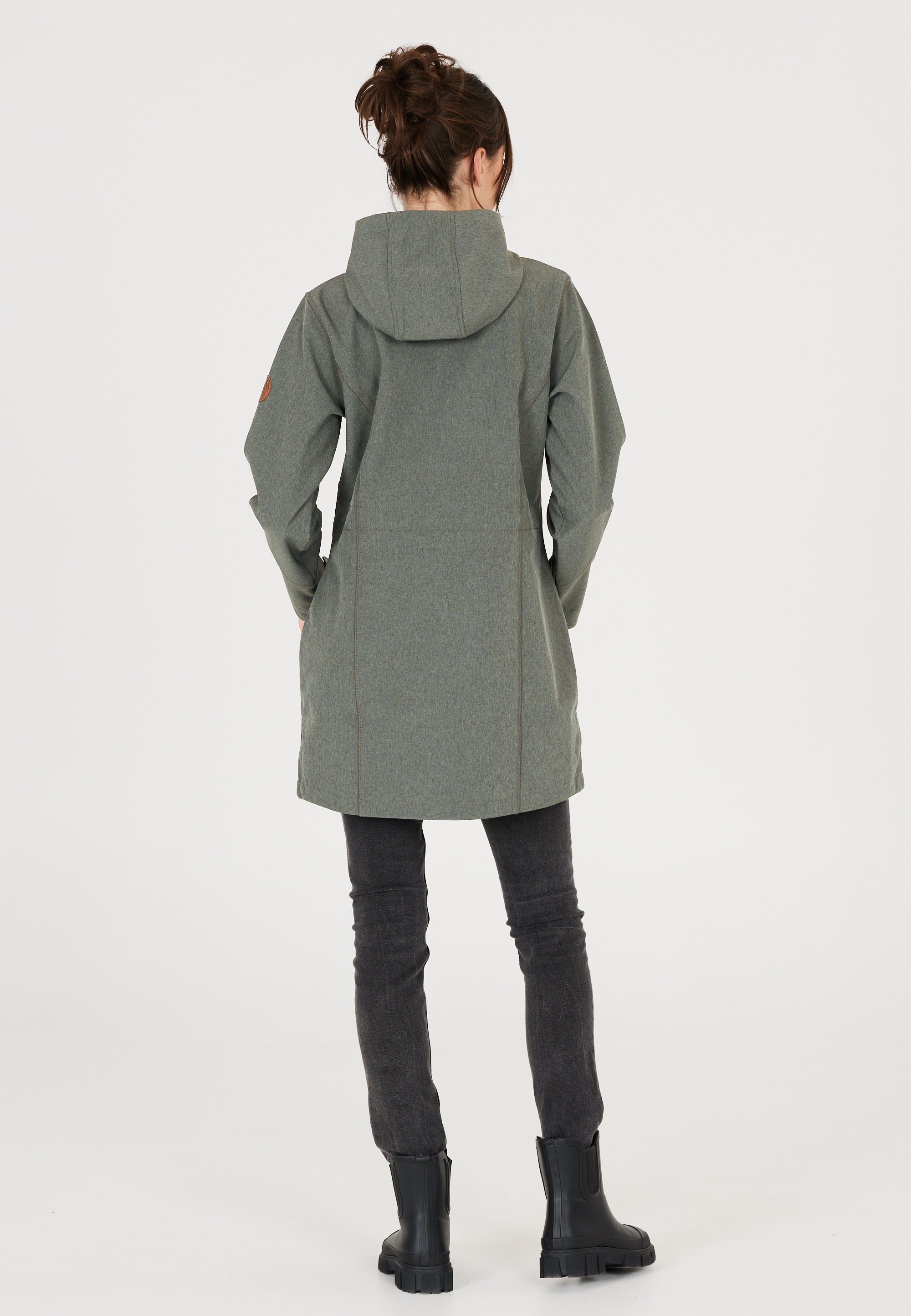 WEATHER REPORT Softshelljacke »Lilan«, mit langem Schnitt und wasserdichter Funktion