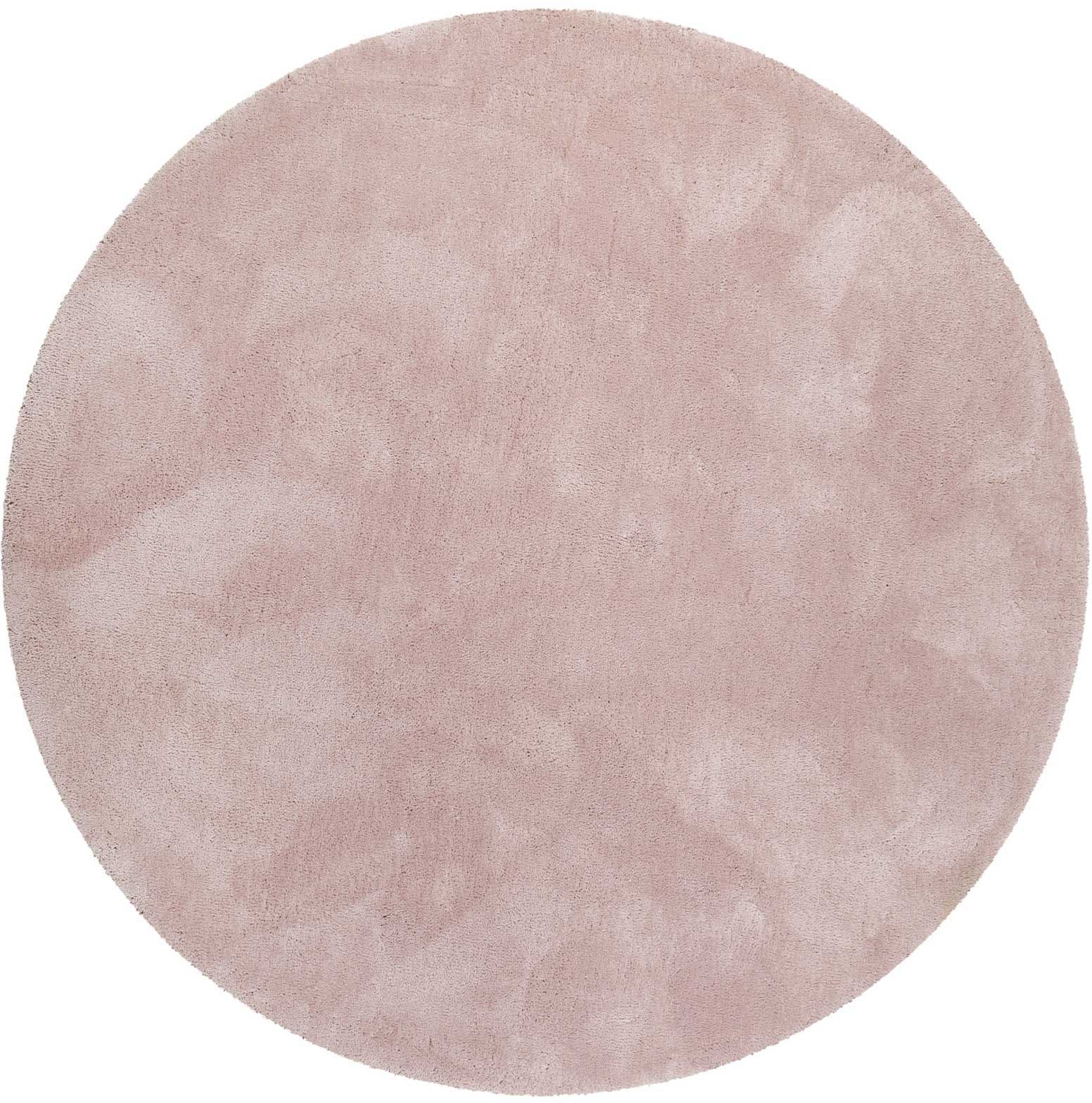 Esprit Hochflor-Teppich »Relaxx  ESP-4150«, rund, 25 mm Höhe, Wohnzimmer, sehr große Farbauswahl, weicher dichter Hochflor