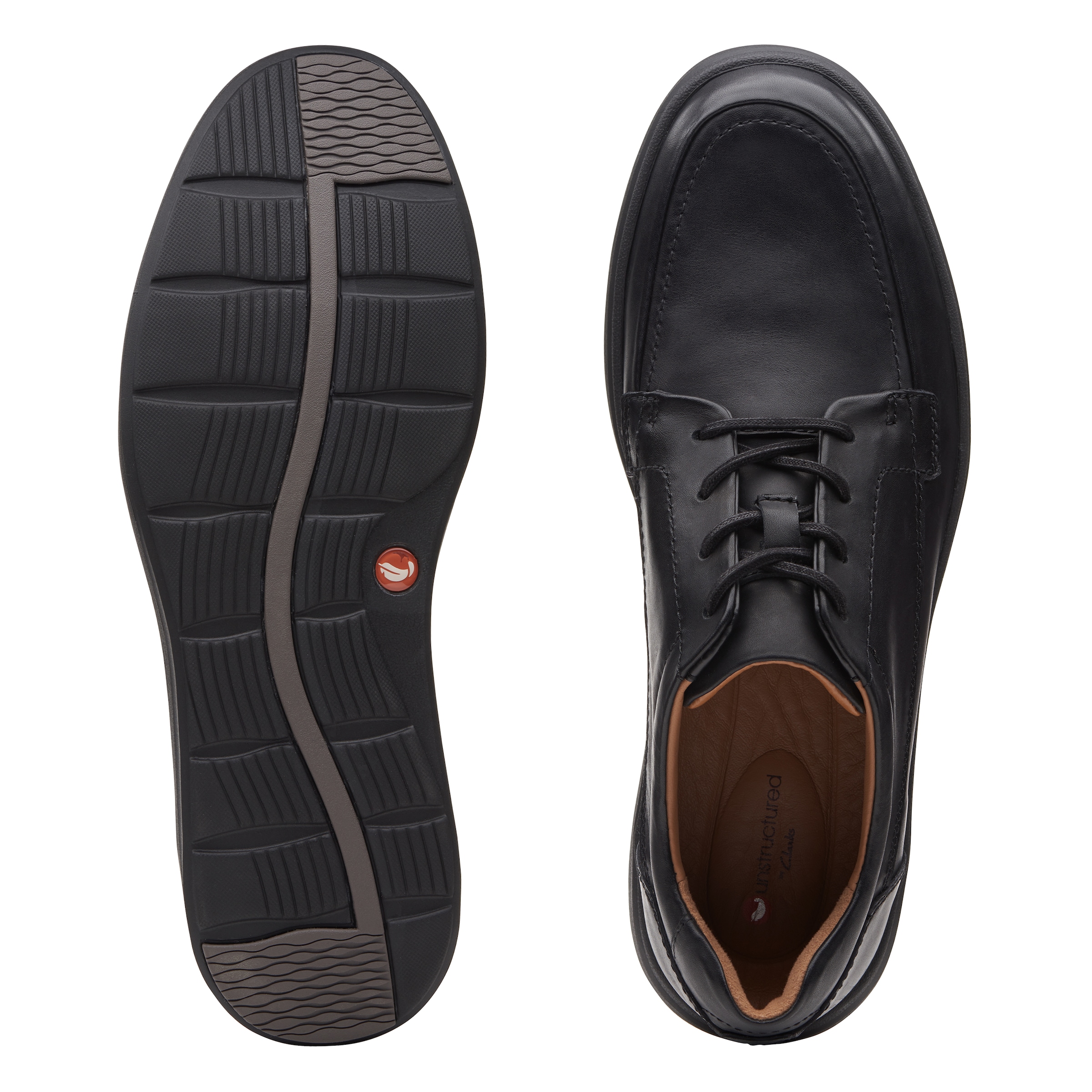 Clarks Schnürschuh »Un Abode Ease«, Slipper, Schnürschuh im Monochromen Look
