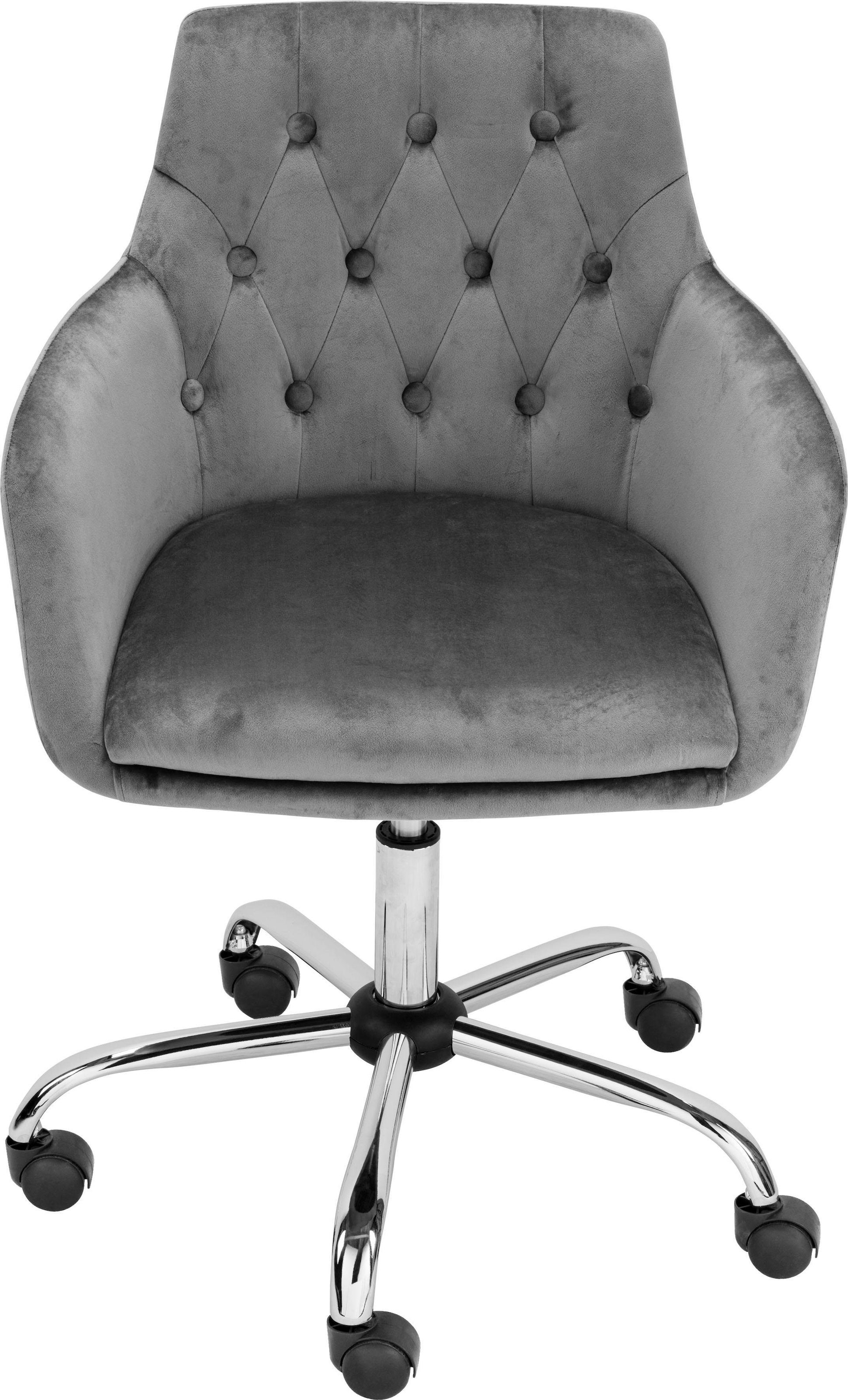 INOSIGN Biuro kėdė »Perry« Samtstoff eleganter...