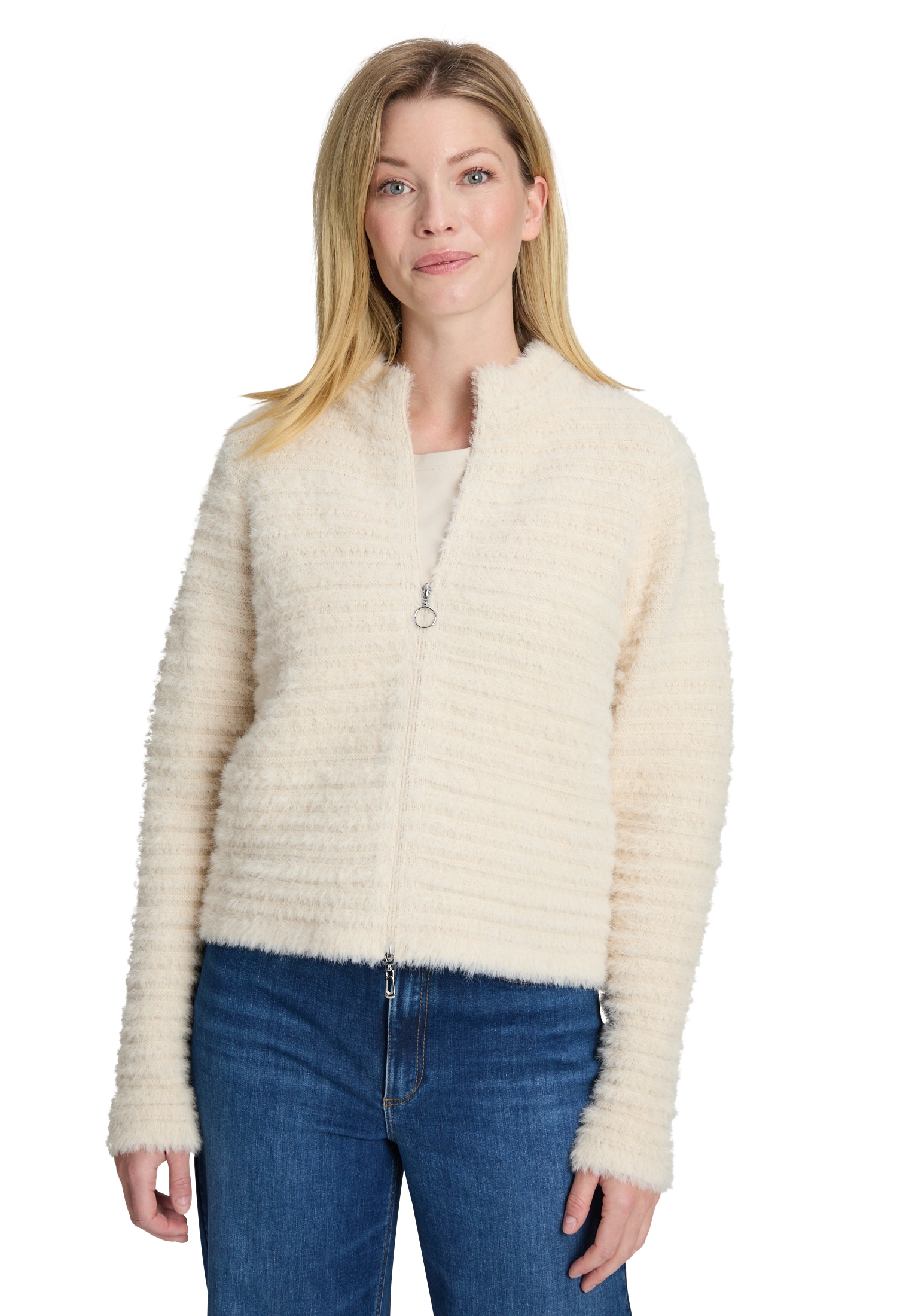 Betty Barclay Strickjacke "Damen Grobstrickjacke mit Struktur" 1 tlg. günstig online kaufen
