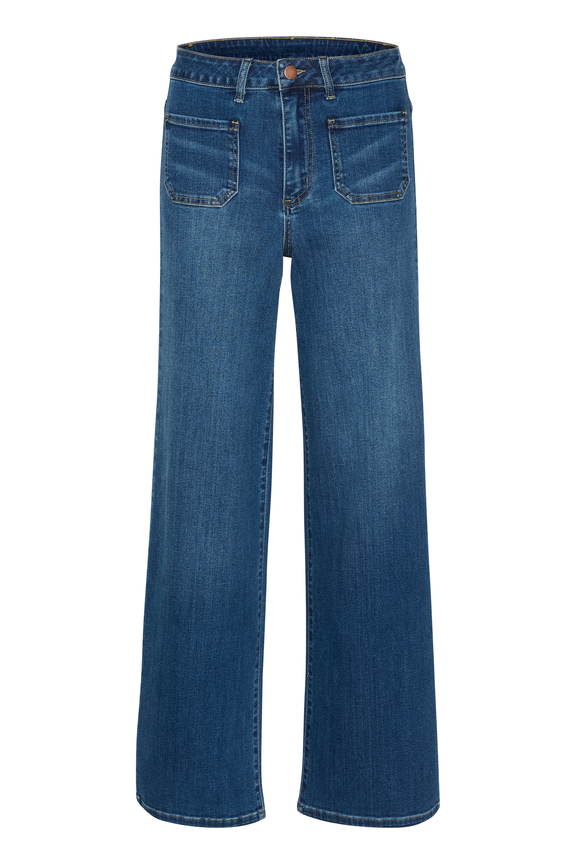 KAFFE Regular-fit-Jeans "Damen Jeans KAkarla"