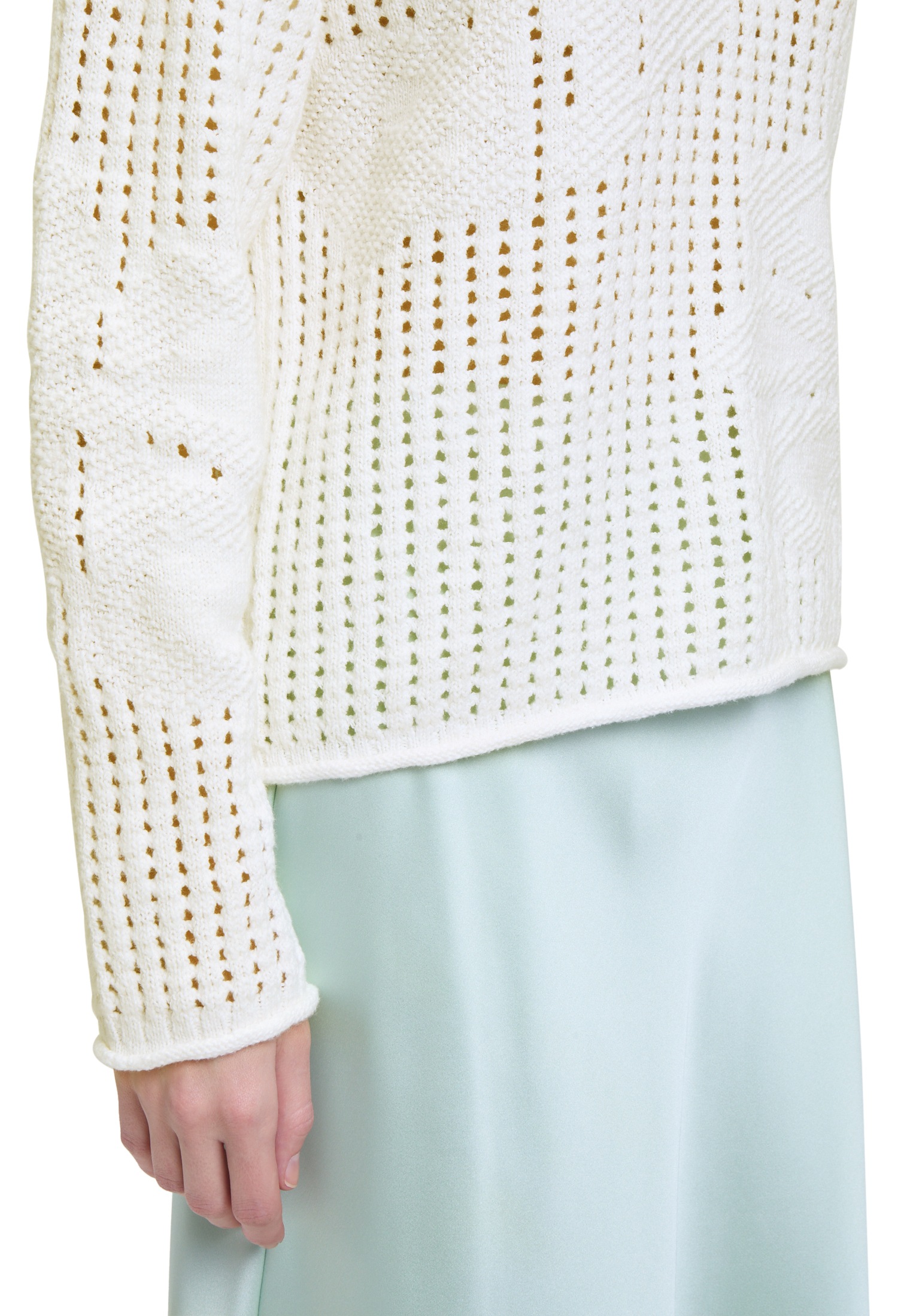 Cartoon Strickpullover »Cartoon Damen Strickpullover mit Rundhalsausschnitt«, (1 tlg.), Struktur