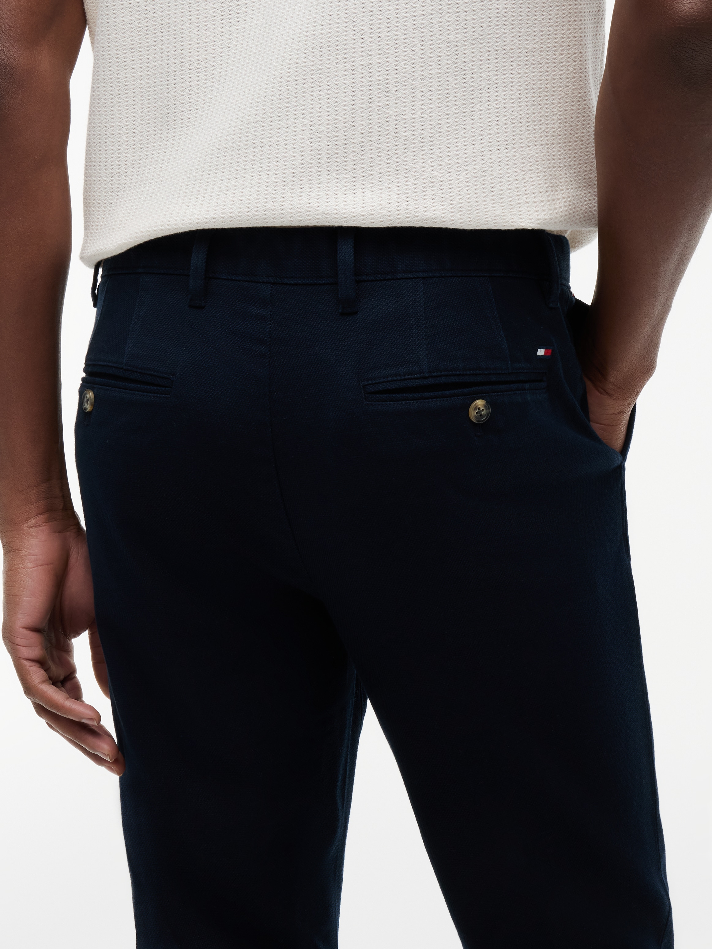 Tommy Hilfiger Chinohose »DENTON OPEN STRUCTURE«  mit Struktur