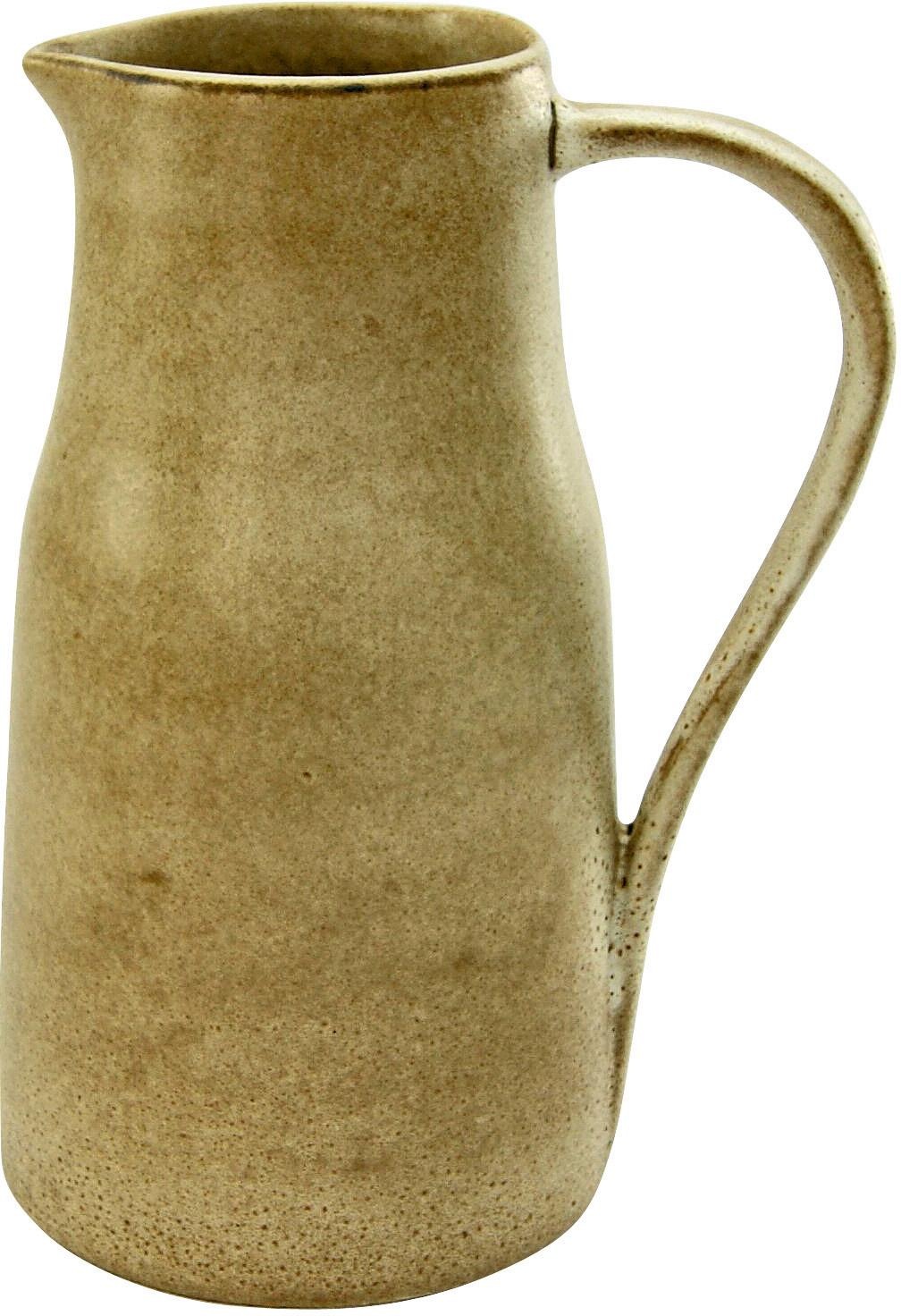 CreaTable Wasserkrug »Sahara«, Kanne, Karaffe, aus hochwertigem Steinzeug, 1,5 Liter