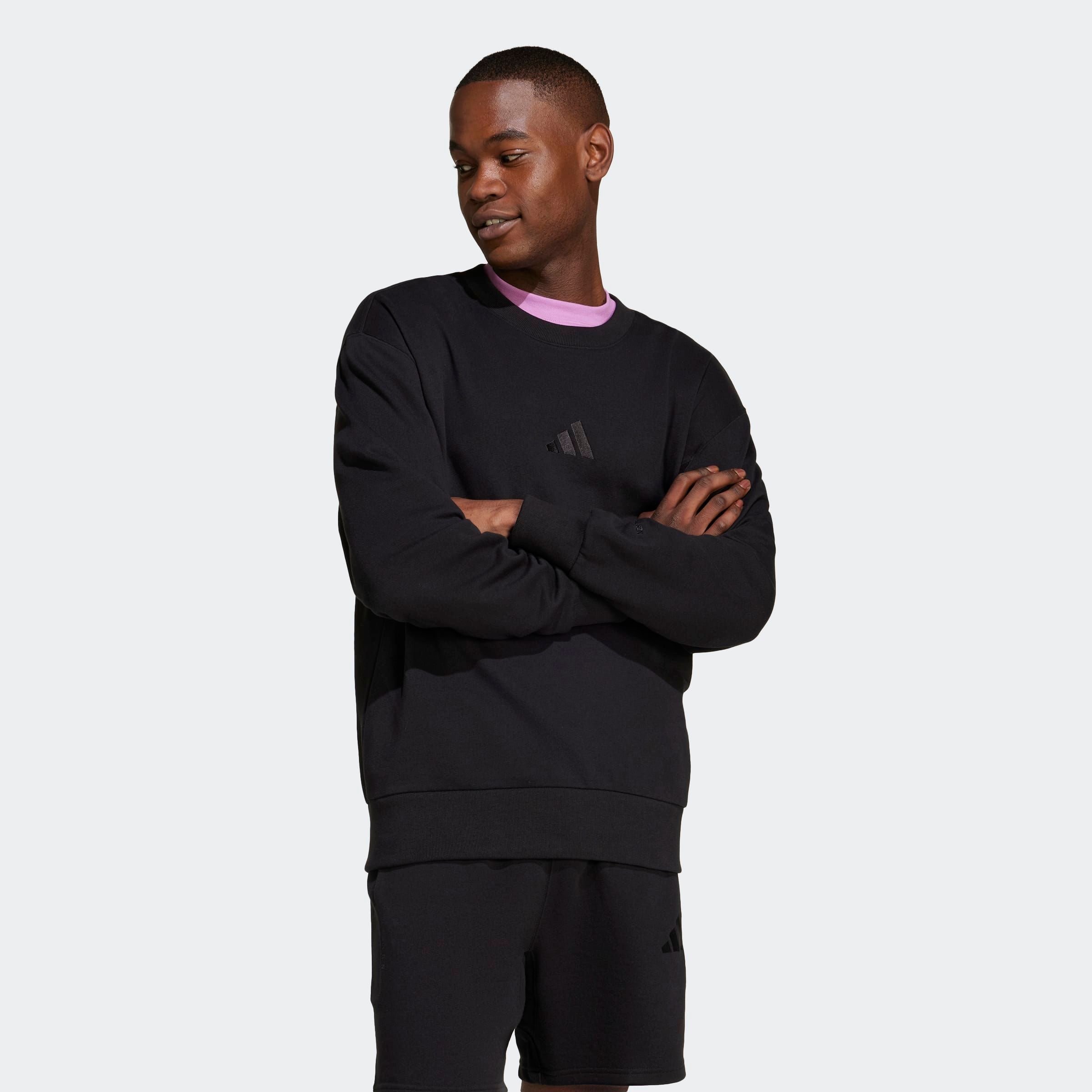 adidas Sportswear Sweatshirt "ALL SZN FRENCH TERRY", mit Rundhalsausschnitt, ohne Verschluss